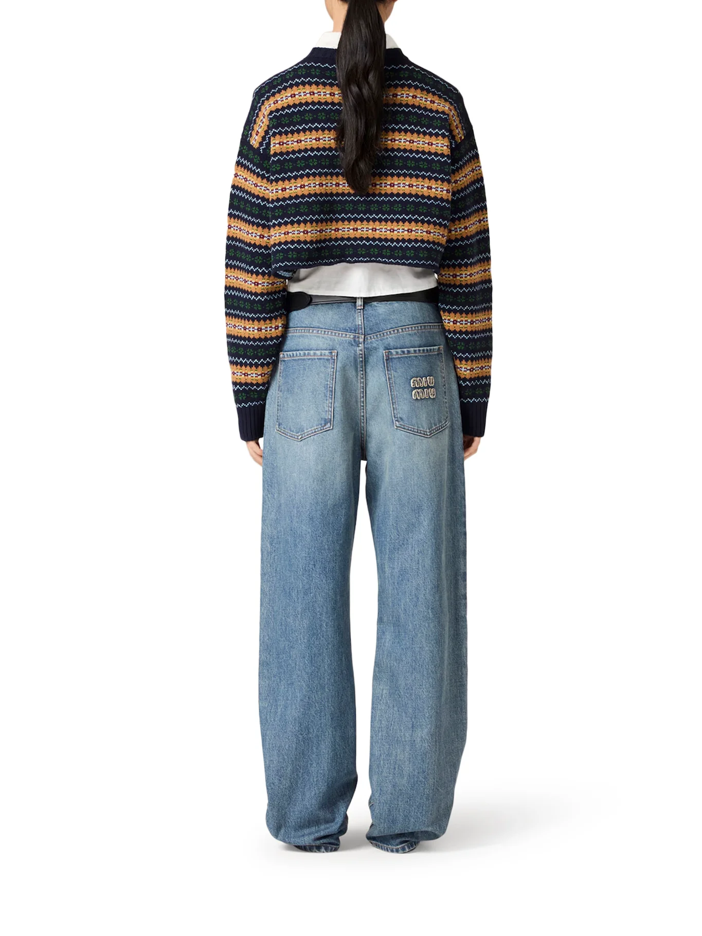 V-NECK WOOL SWEATER - Image 4