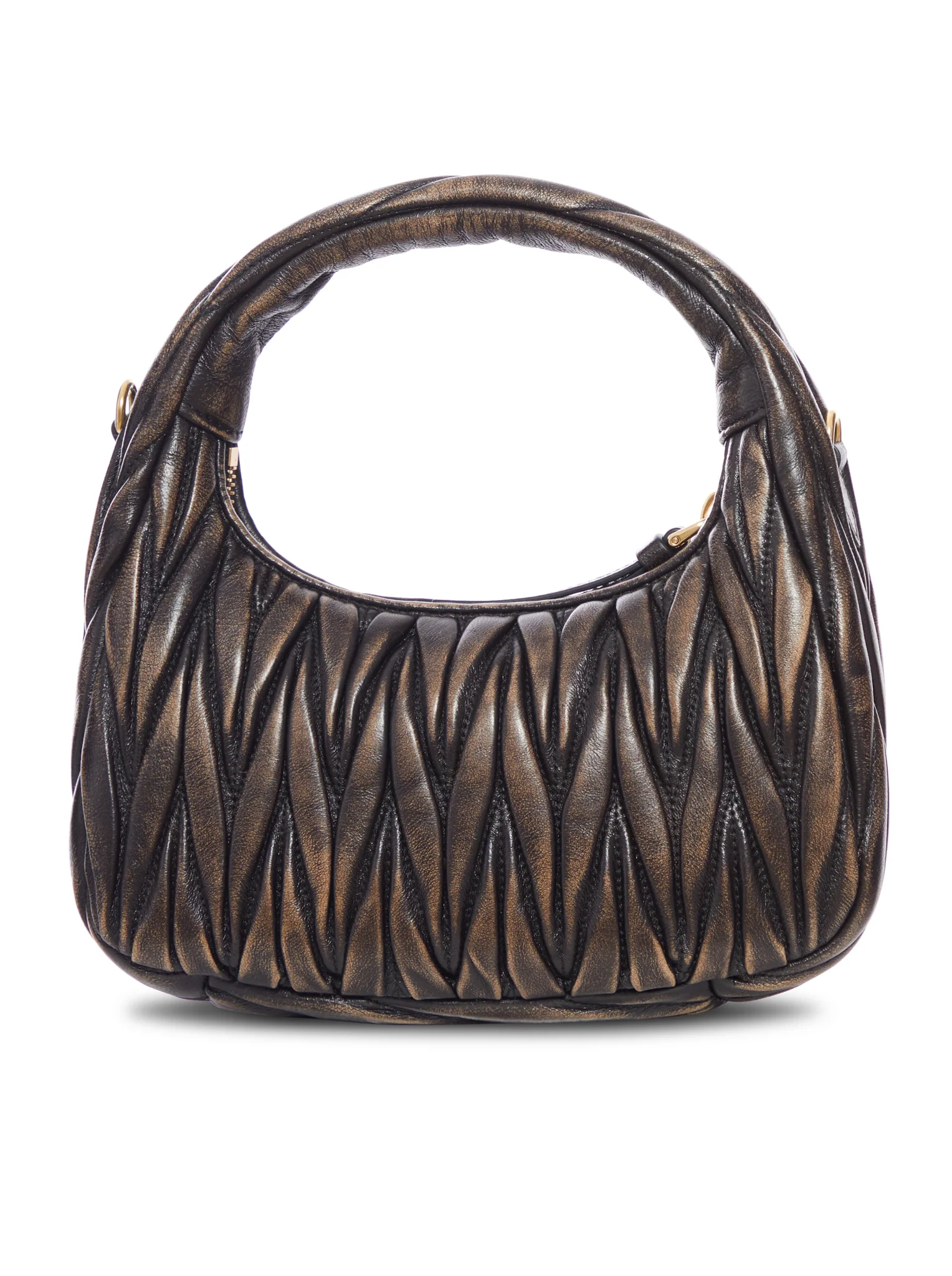 WANDER HOBO BAG IN MATELASSÉ NAPPA - Image 3