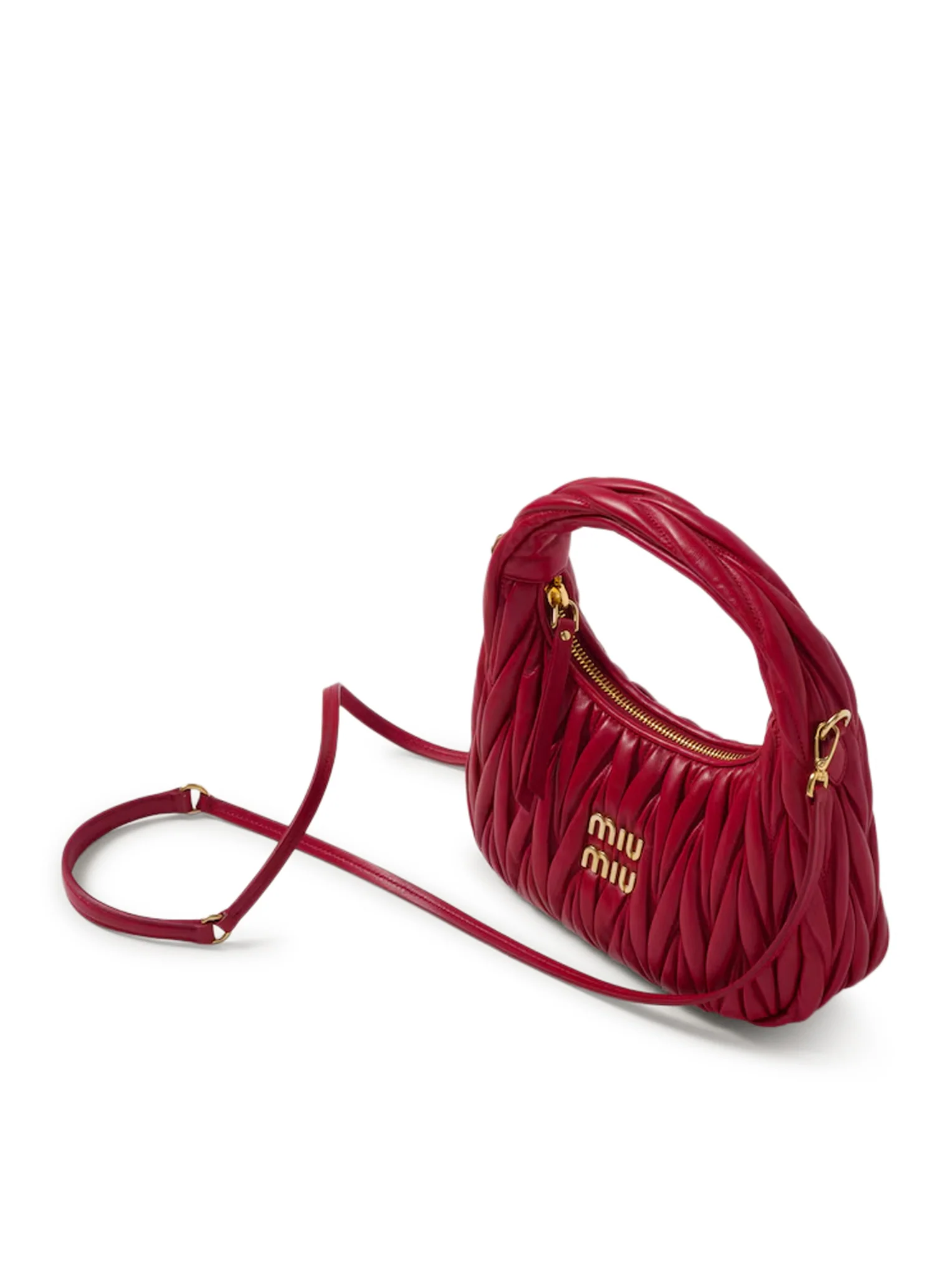 WANDER HOBO BAG IN MATELASSÉ NAPPA - Image 4
