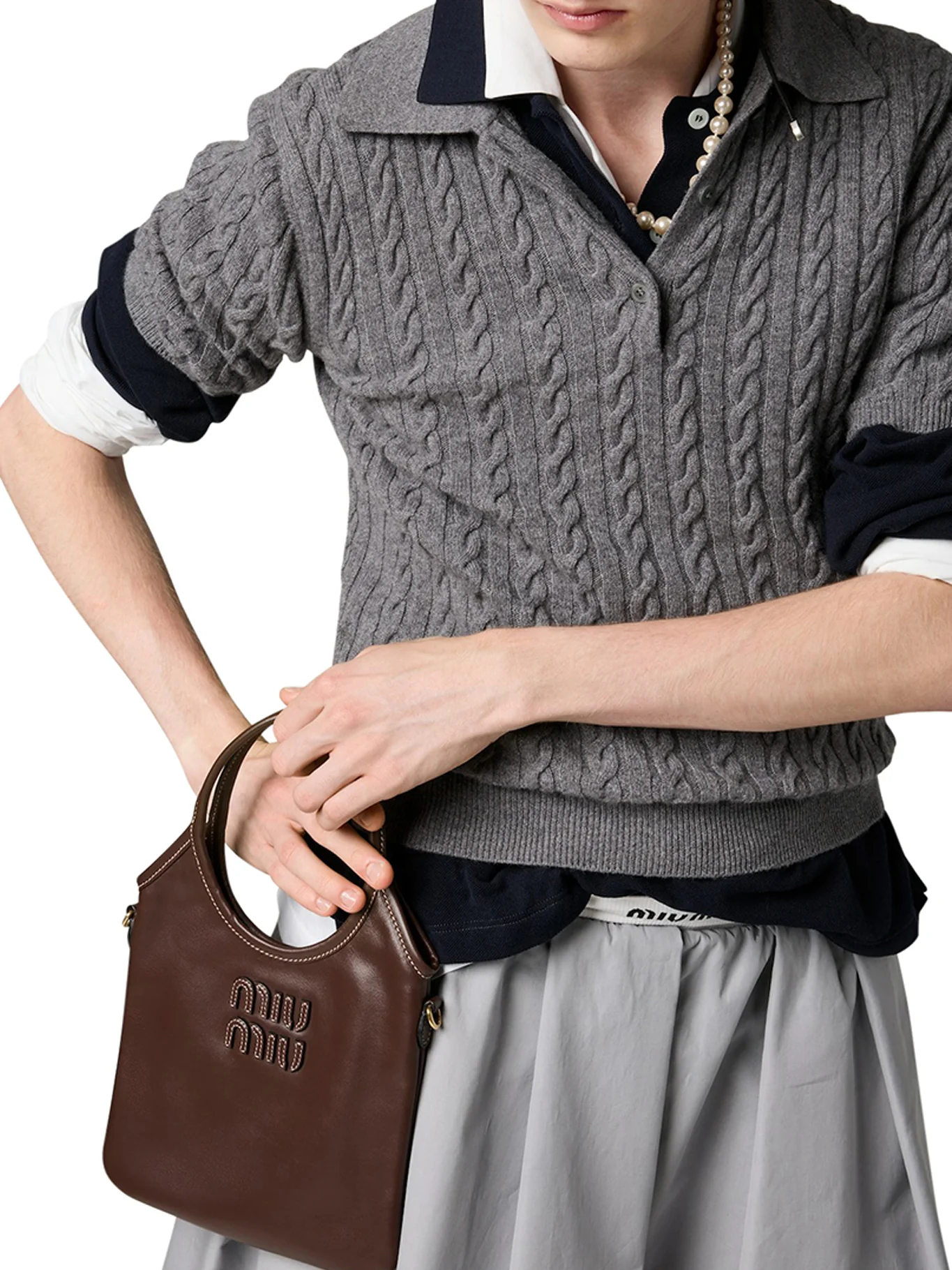 IVY LEATHER HANDBAG - Image 3