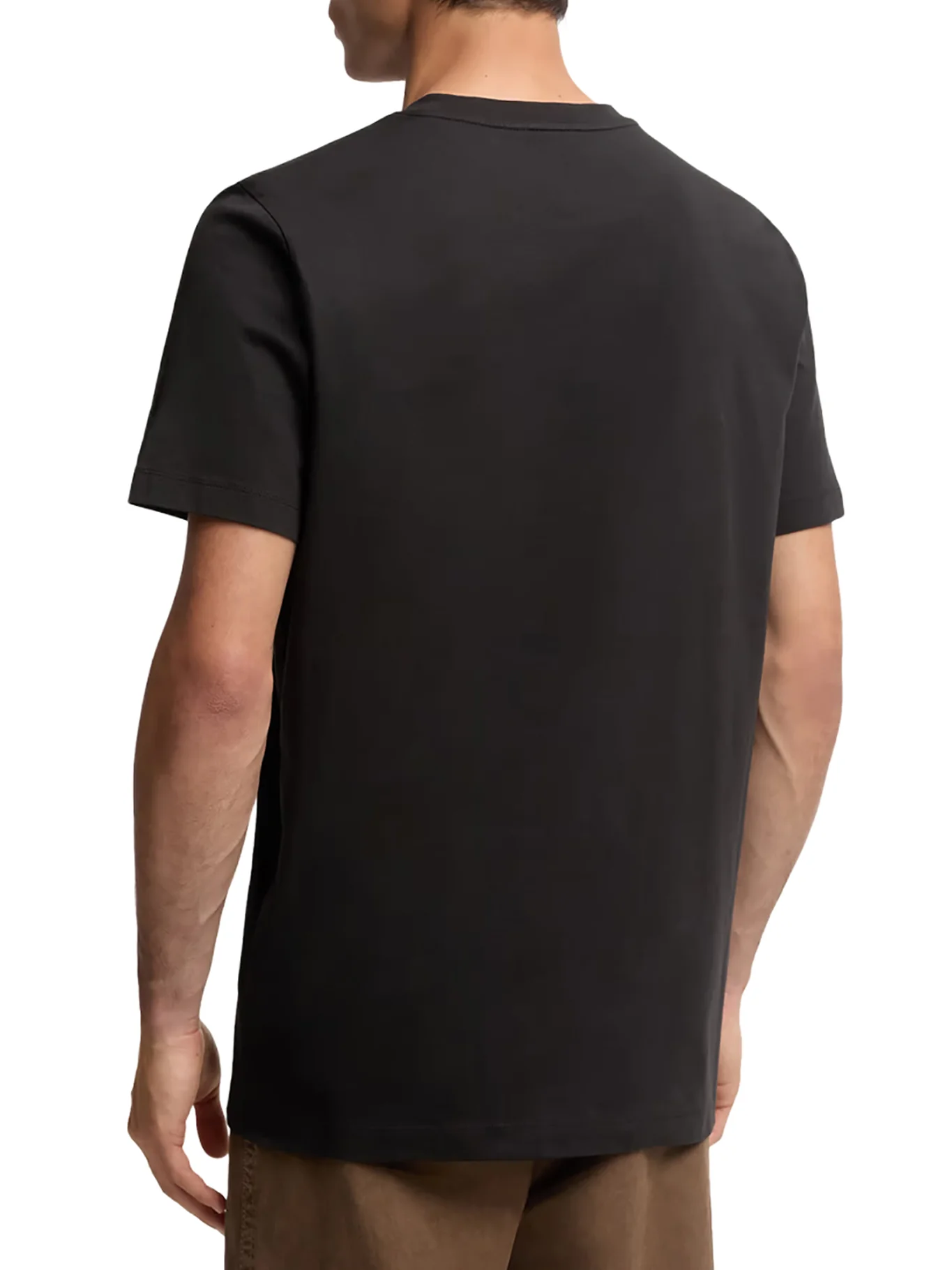 COTTON FLOCKED LOGO T-SHIRT - Image 4