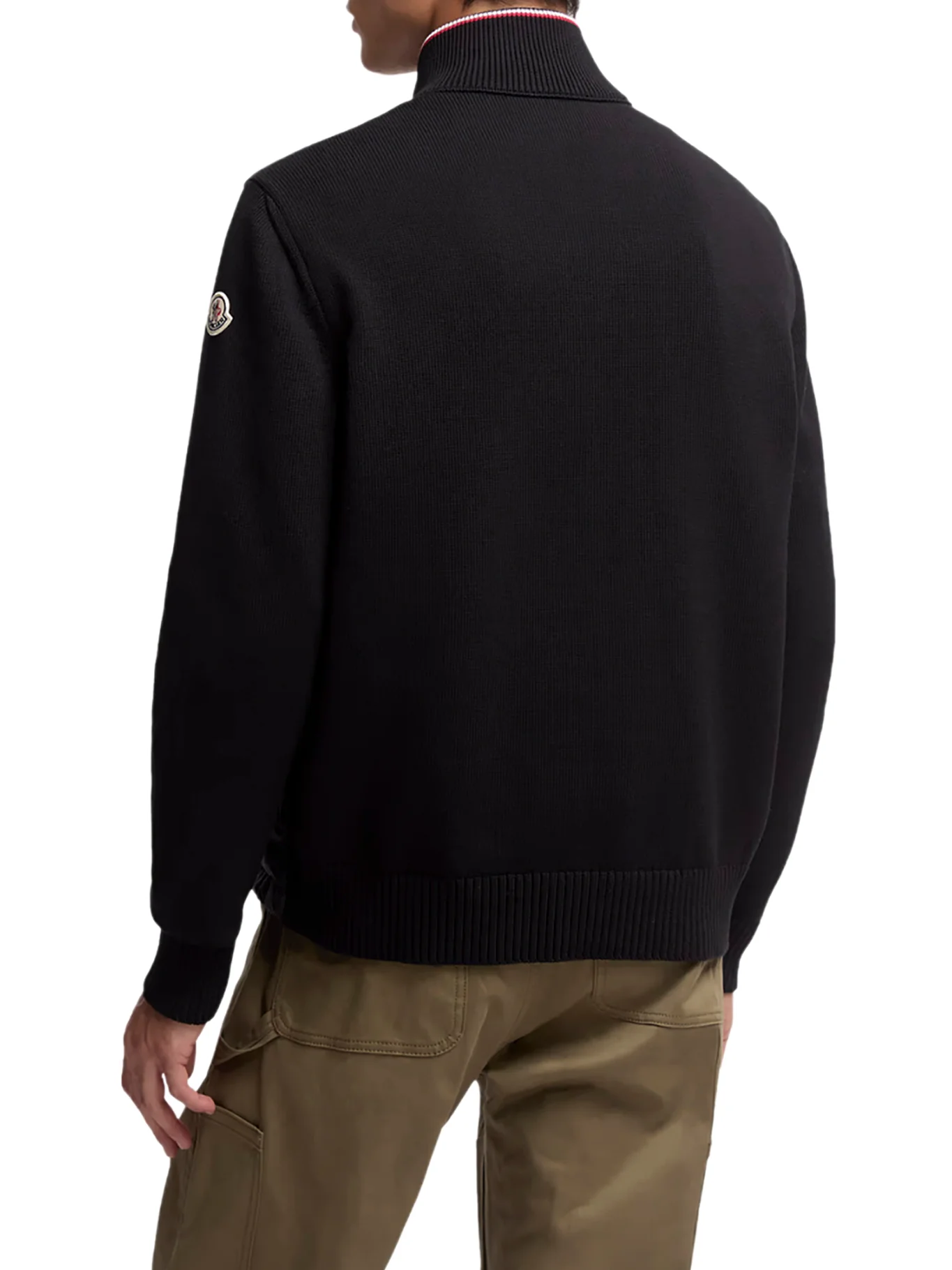 COTTON PADDED CARDIGAN WITH ZIP - Image 4