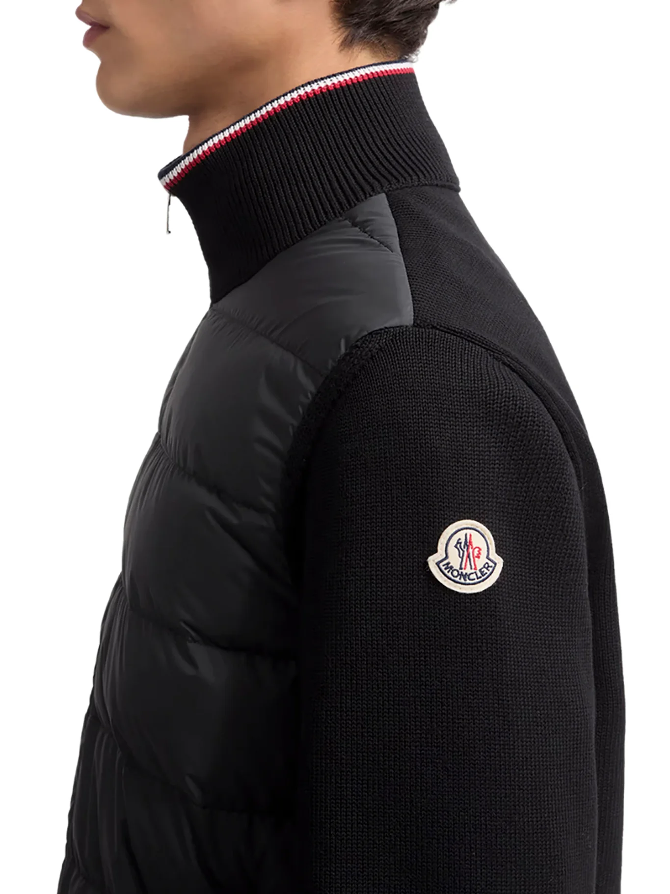 COTTON PADDED CARDIGAN WITH ZIP - Image 5