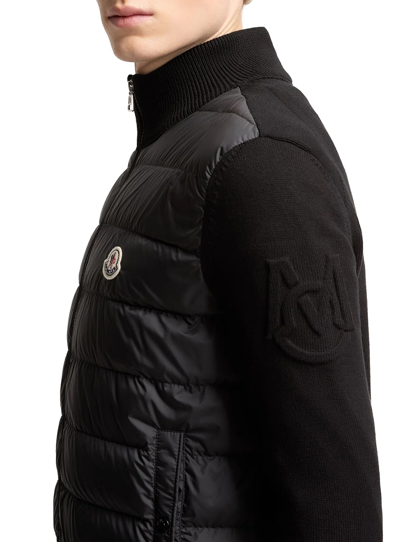 COTTON PADDED CARDIGAN WITH ZIP - Image 5