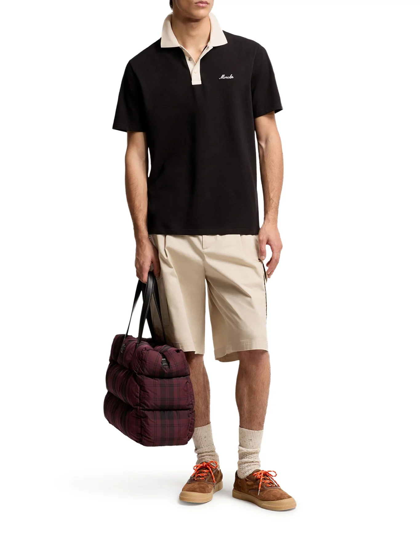 COTTON PIQUET POLO SHIRT WITH EMBROIDERED LOGO - Image 2