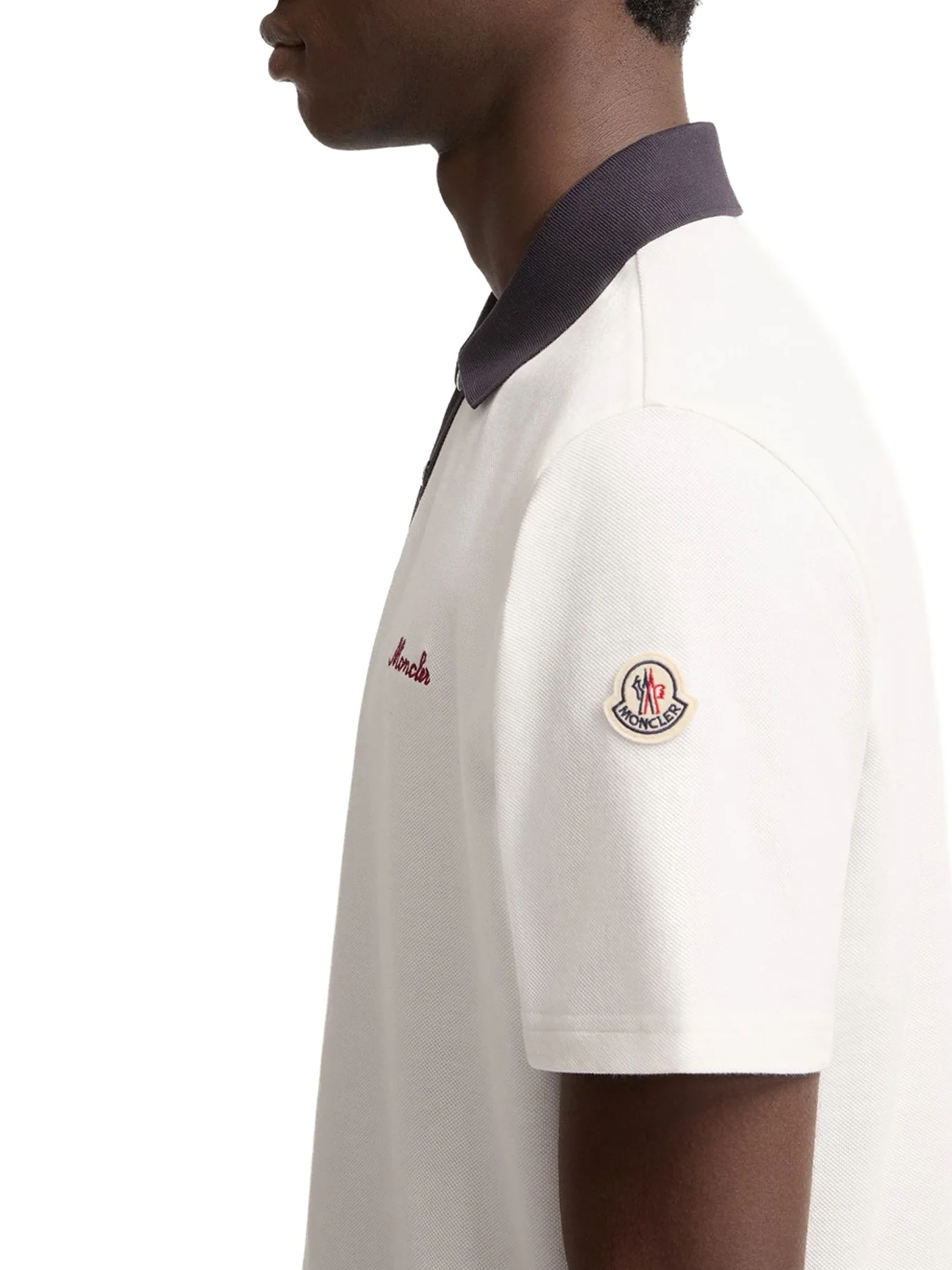 COTTON PIQUET POLO SHIRT WITH EMBROIDERED LOGO - Image 5