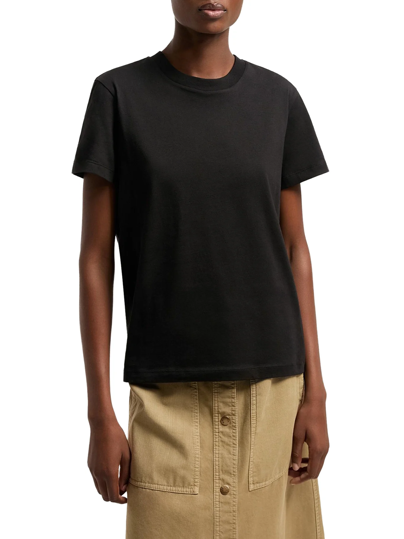 COTTON T-SHIRT WITH EMBROIDERED LOGO - Image 3