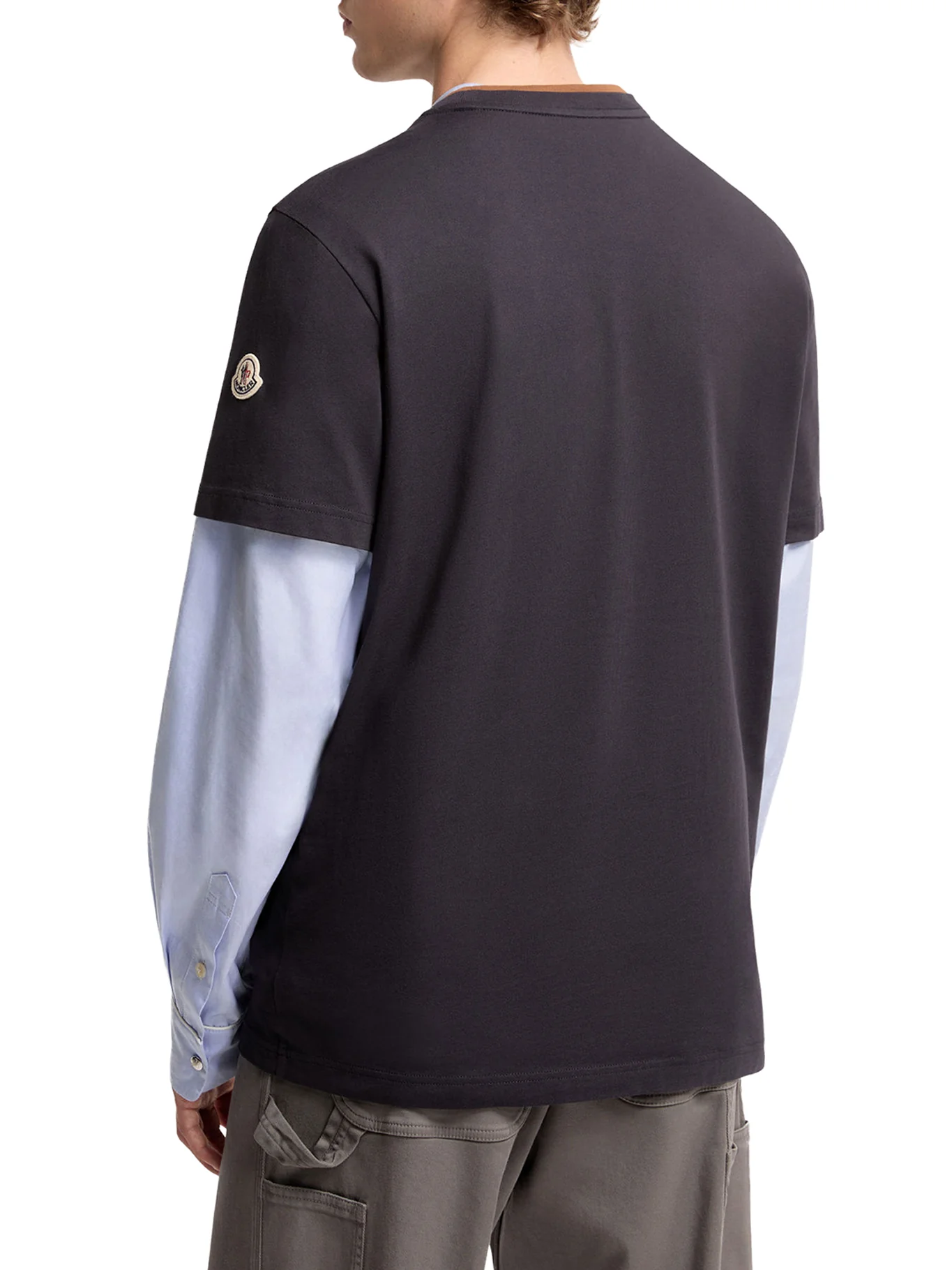 COTTON T-SHIRT WITH EMBROIDERED LOGO - Image 4