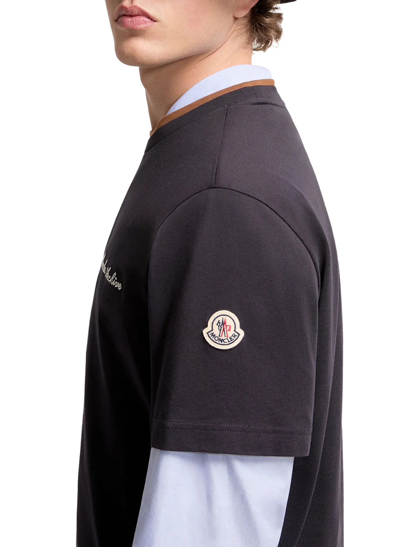 COTTON T-SHIRT WITH EMBROIDERED LOGO - Image 5