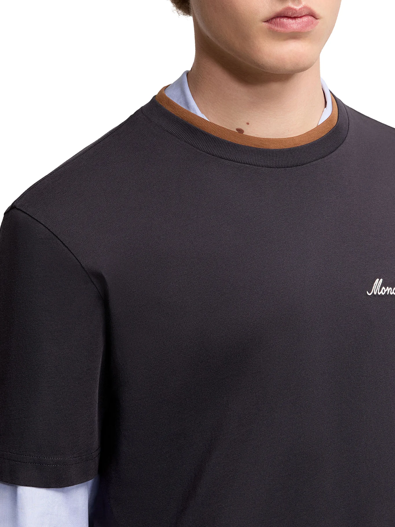 COTTON T-SHIRT WITH EMBROIDERED LOGO - Image 6