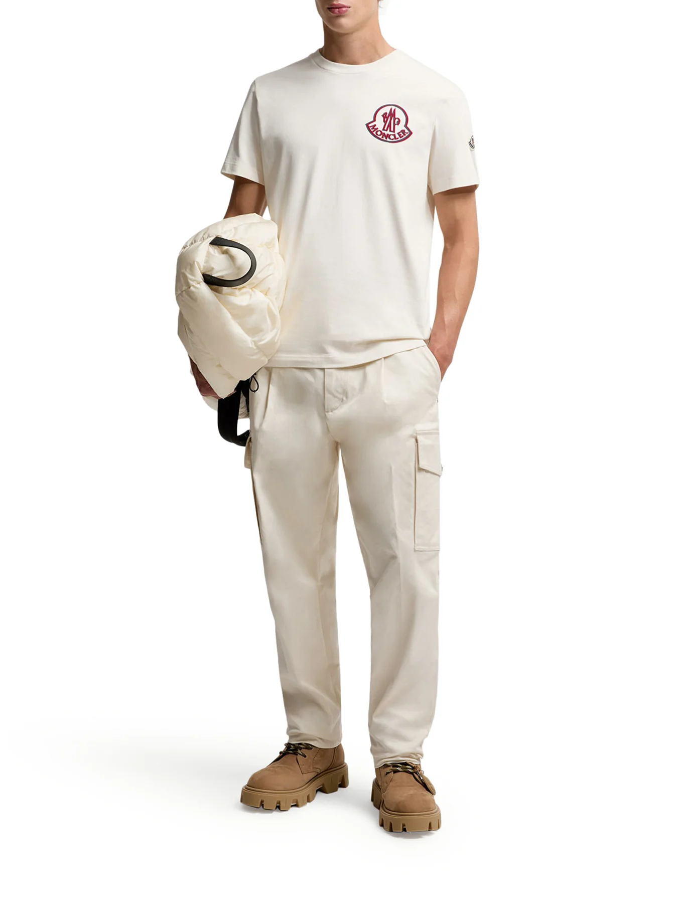COTTON T-SHIRT WITH LOGO - Image 2
