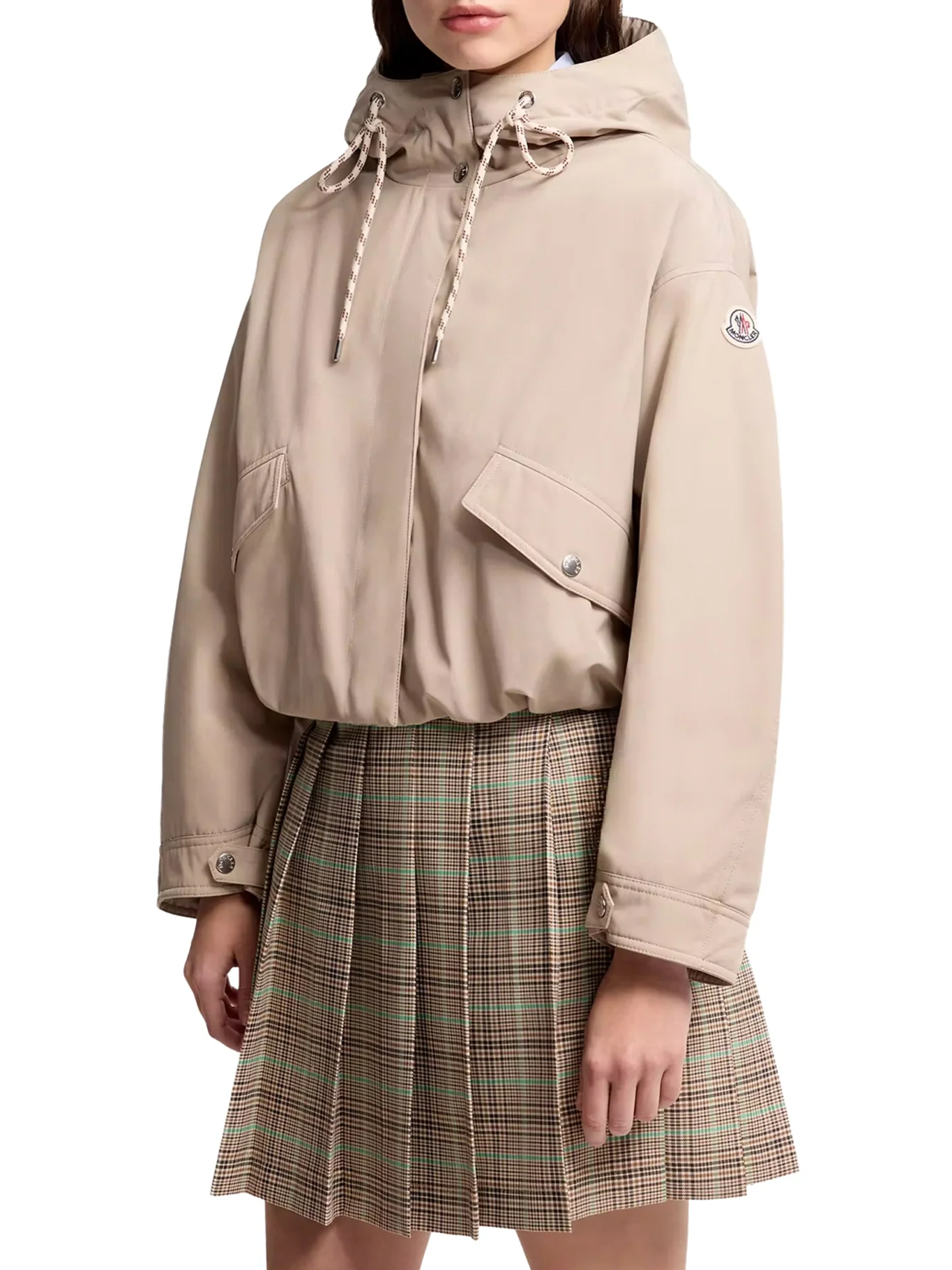 EUCALYPTUS SHORT DOWN JACKET WITH HOOD - Image 3