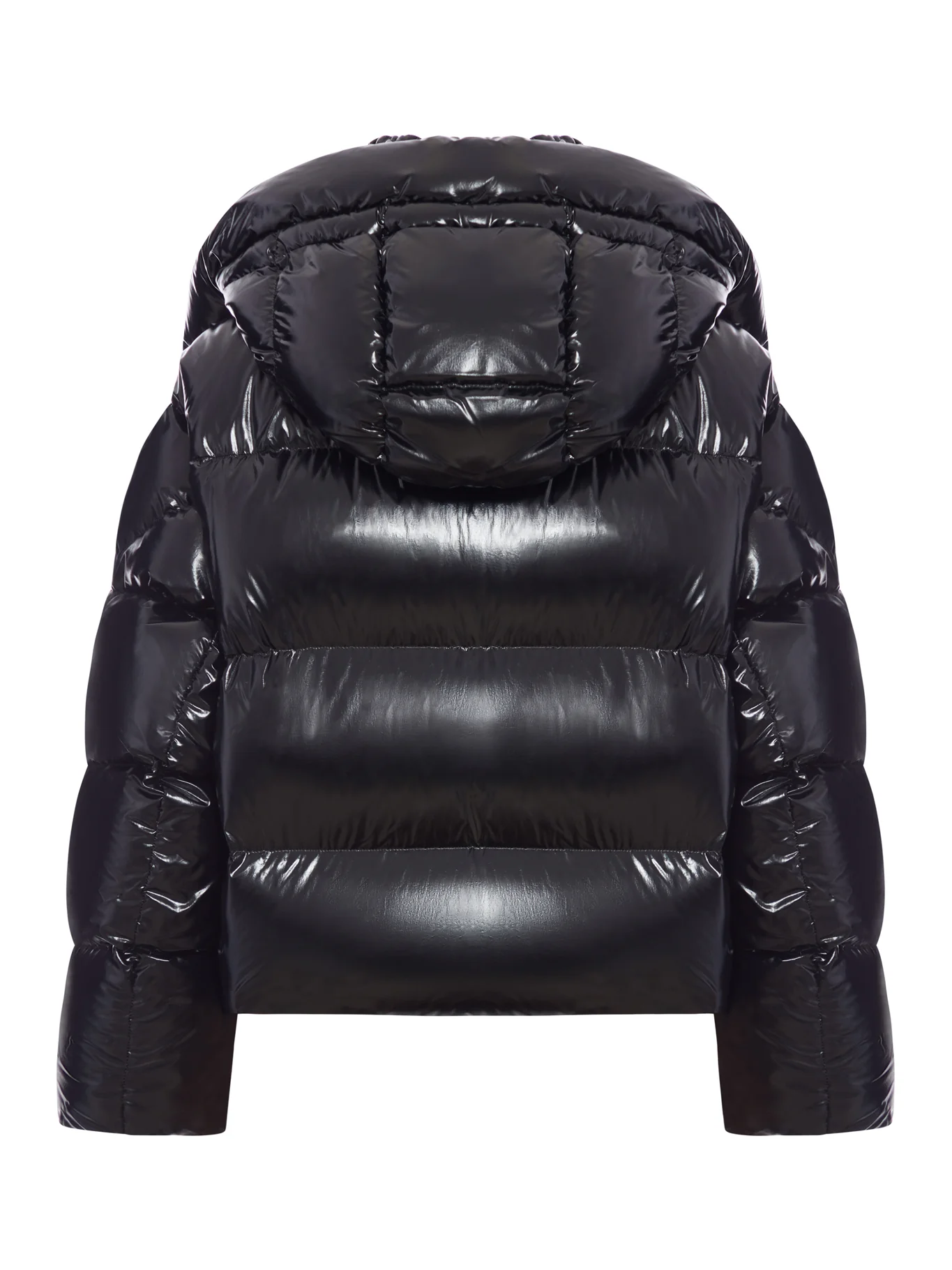 LOTHAR MONCLER X EE72 BY EDWARD ENNINFUL HOODED SHORT DOWN JACKET - Image 2