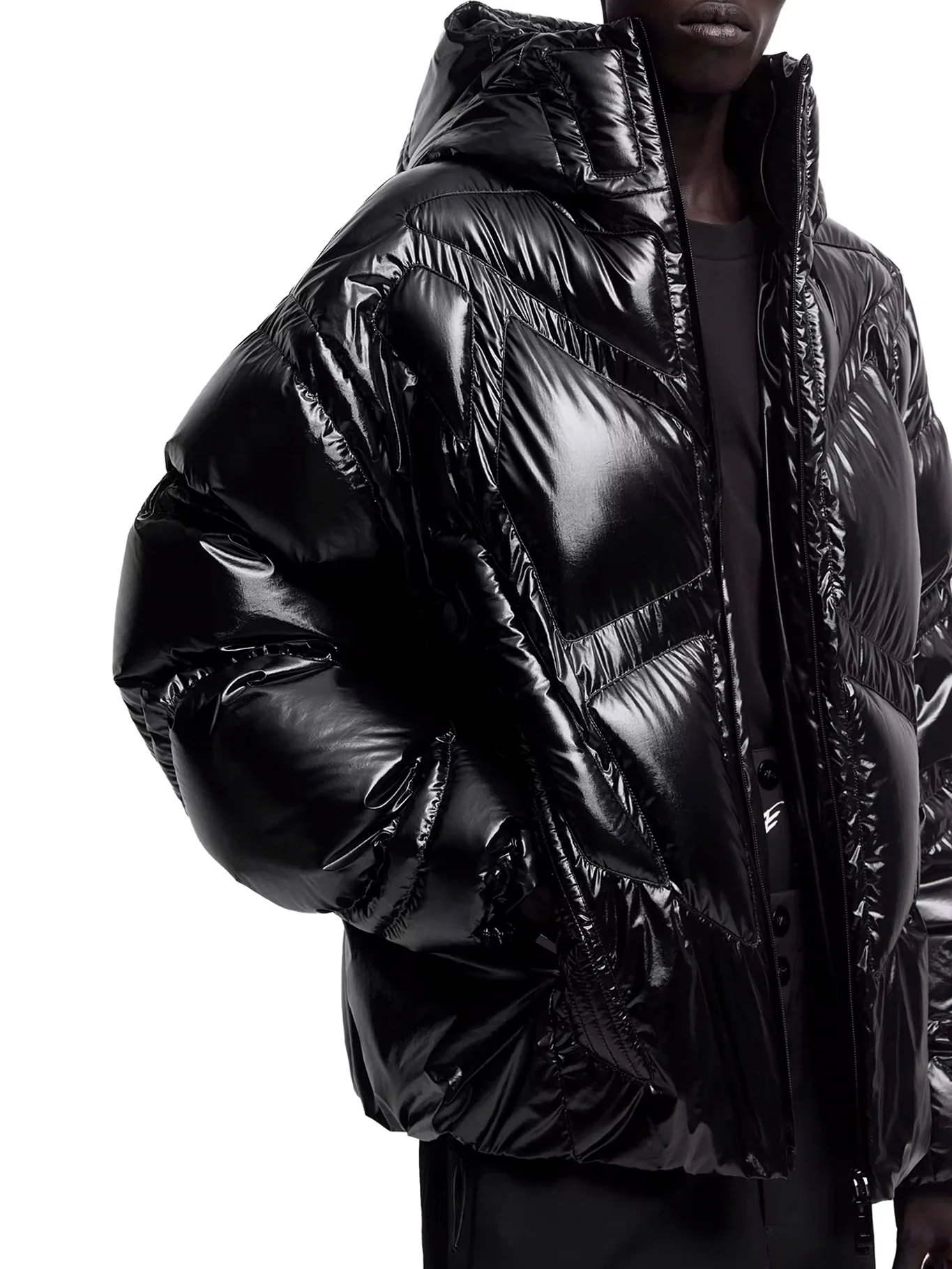 MONCLER X A$AP ROCKY BAHIANINHA HOODED SHORT DOWN JACKET - Image 7