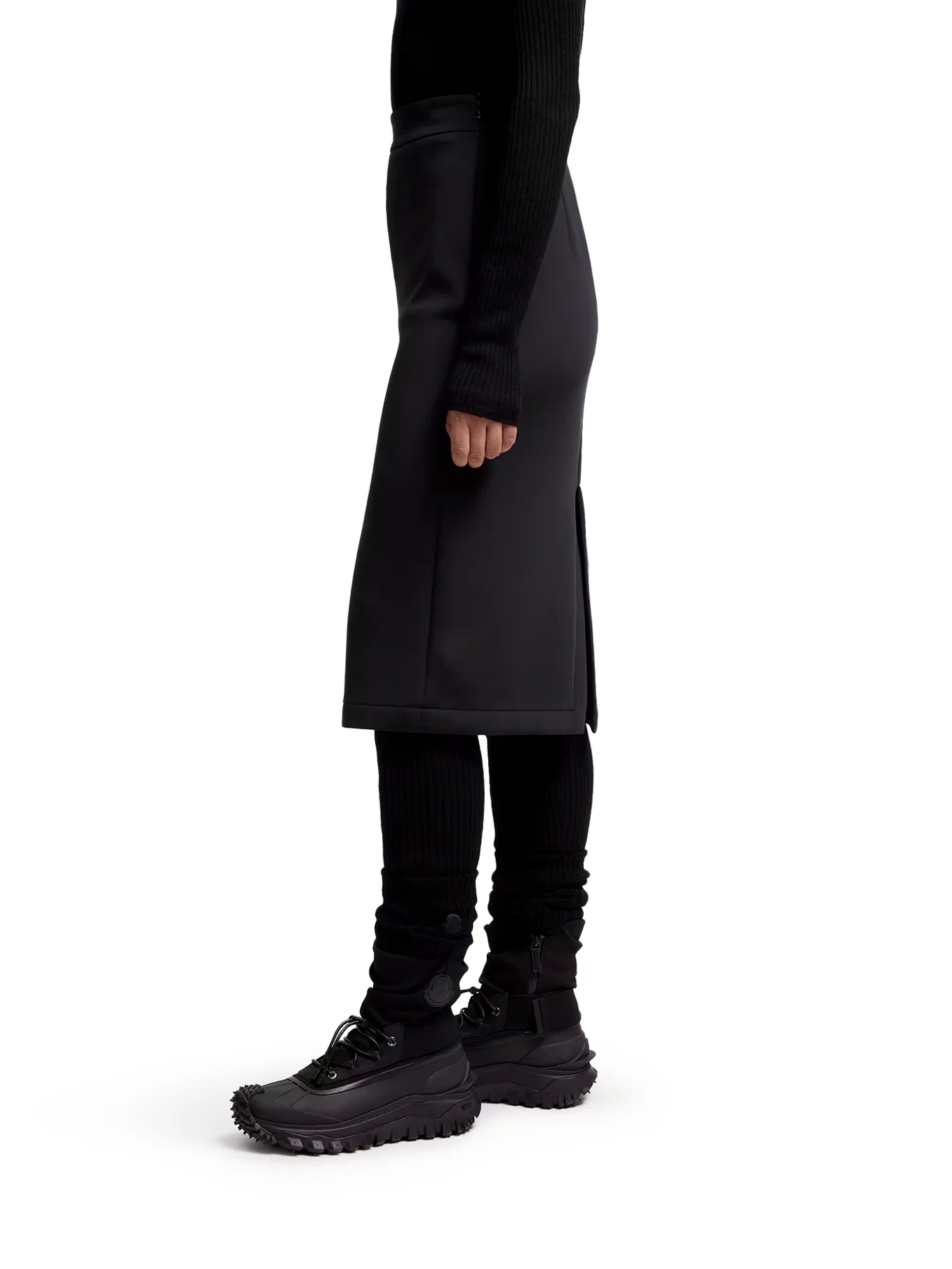 MONCLER X EE72 NEOPRENE SKIRT BY EDWARD ENNINFUL - Image 5