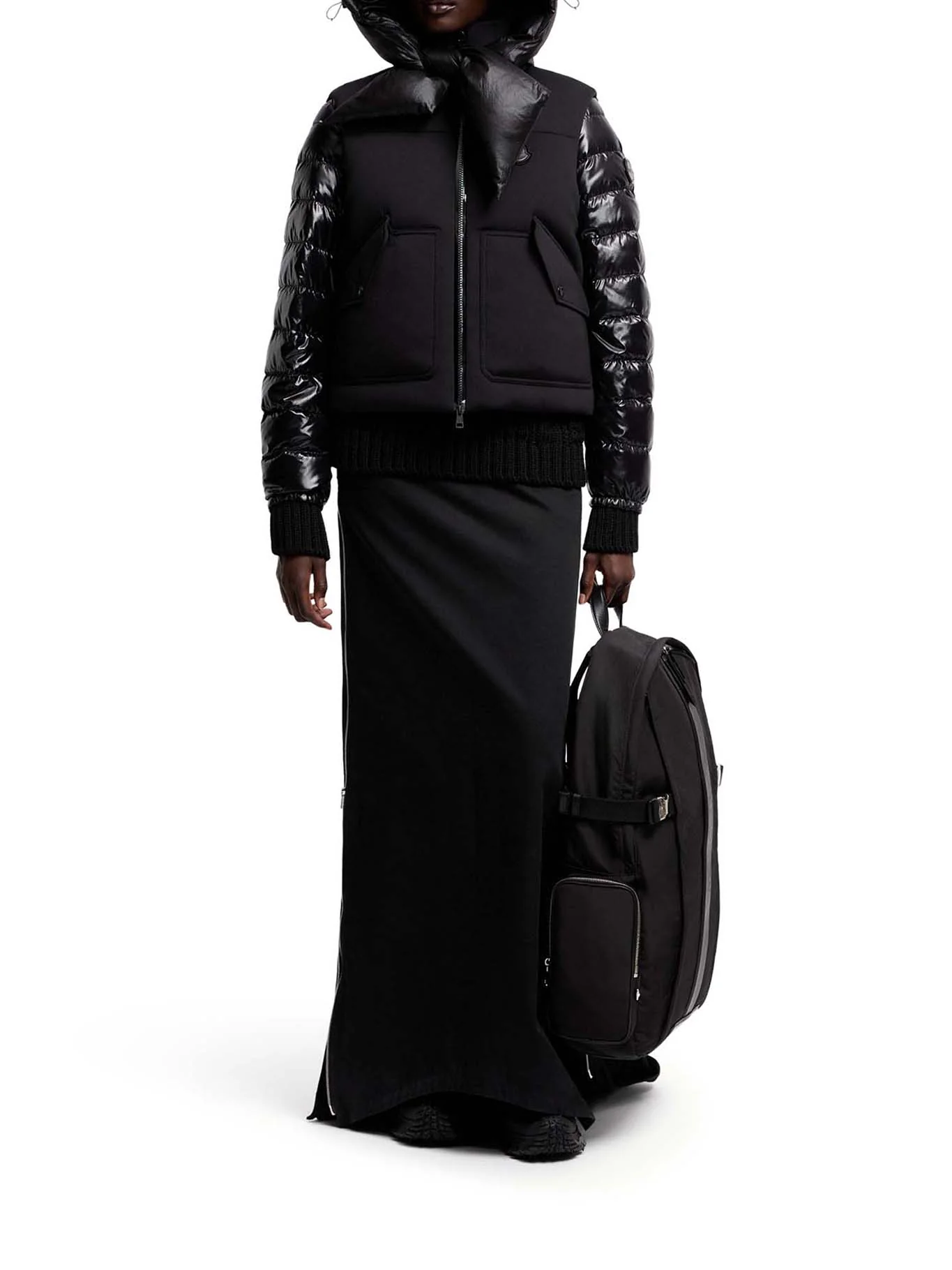 MONCLER X EE72 OTIS DOWN PADDED VEST BY EDWARD ENNINFUL - Image 2
