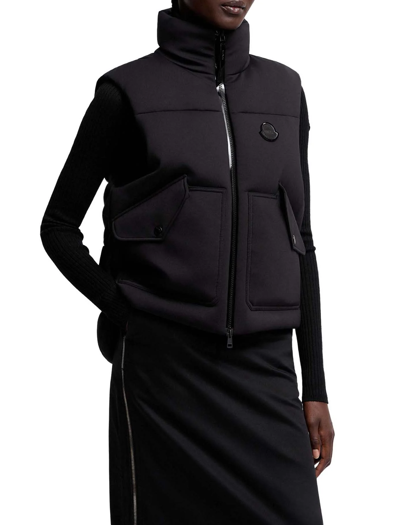 MONCLER X EE72 OTIS DOWN PADDED VEST BY EDWARD ENNINFUL - Image 3