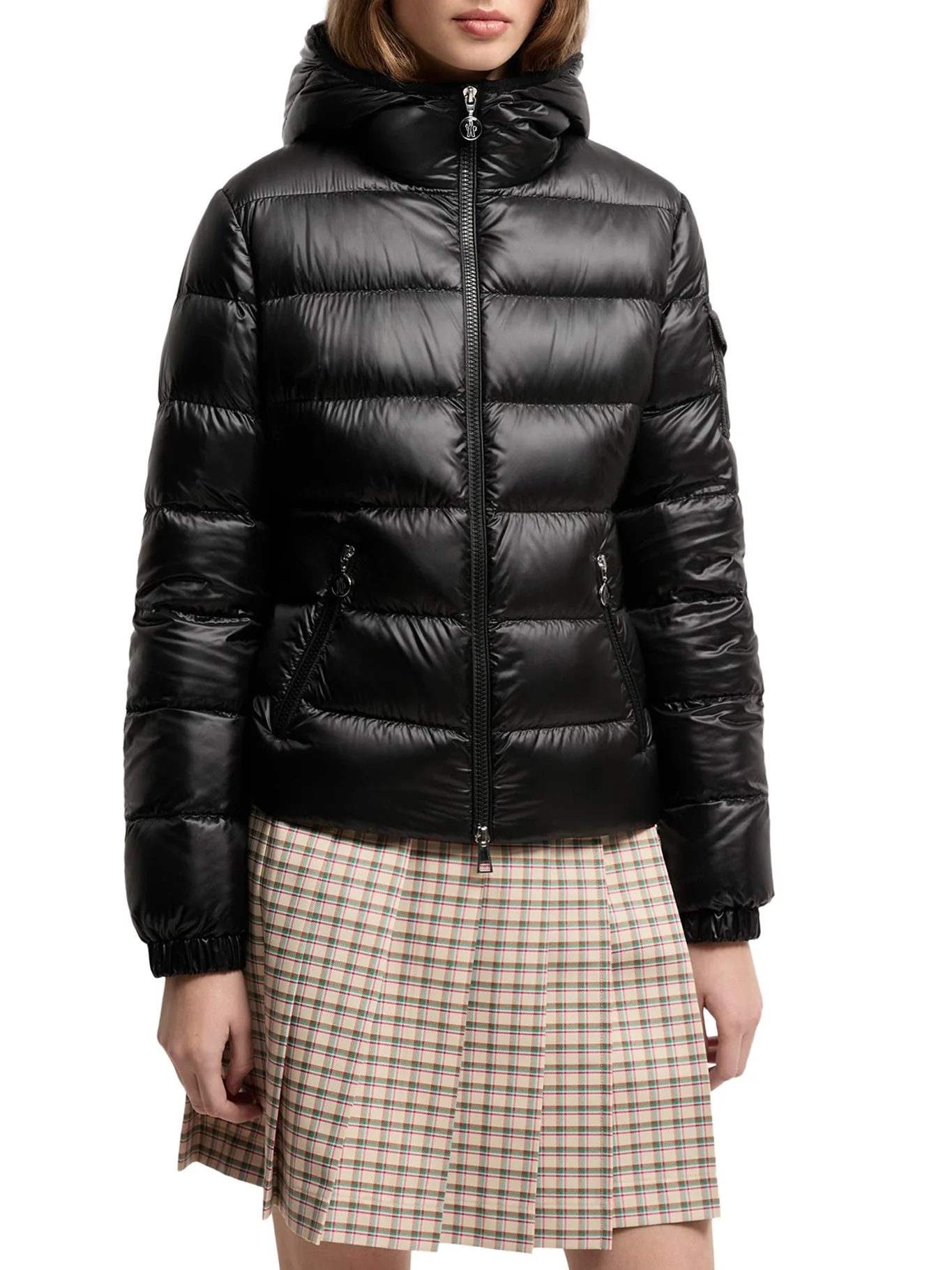 GLESSE SHORT DOWN JACKET WITH HOOD - Image 3