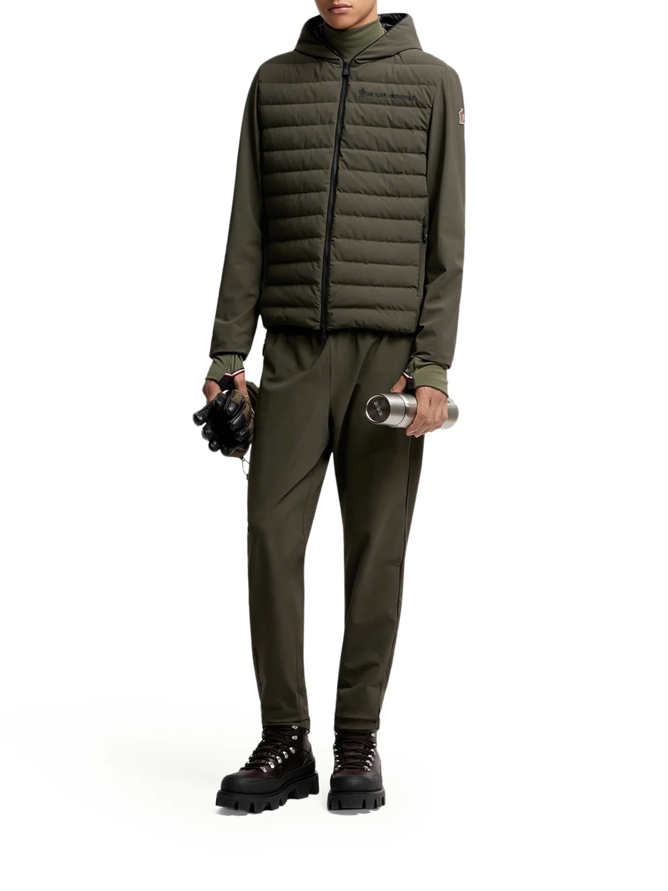 2-LAYER ZIP-UP CARDIGAN - Image 2