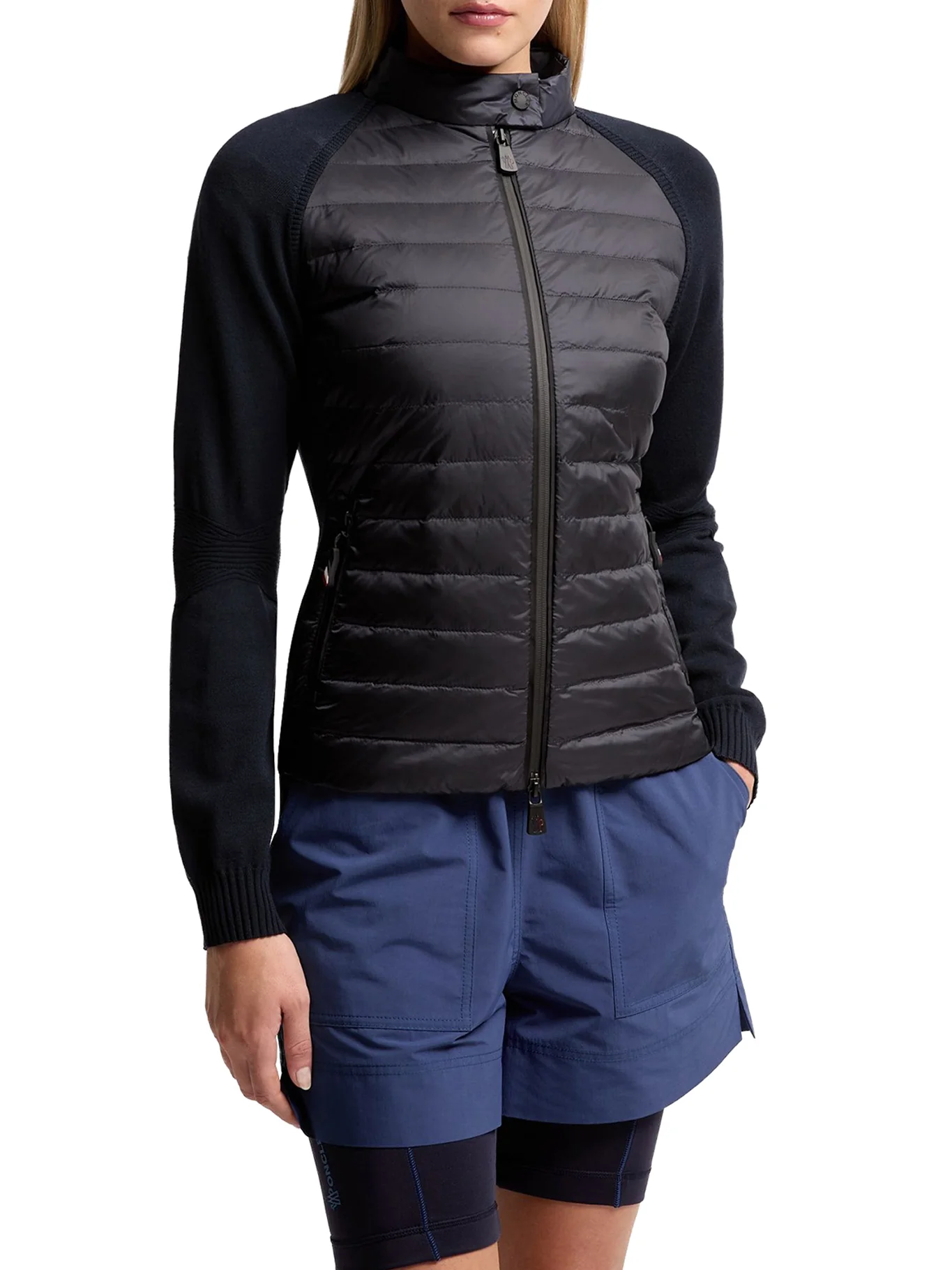 PADDED CARDIGAN WITH ZIP - Image 3