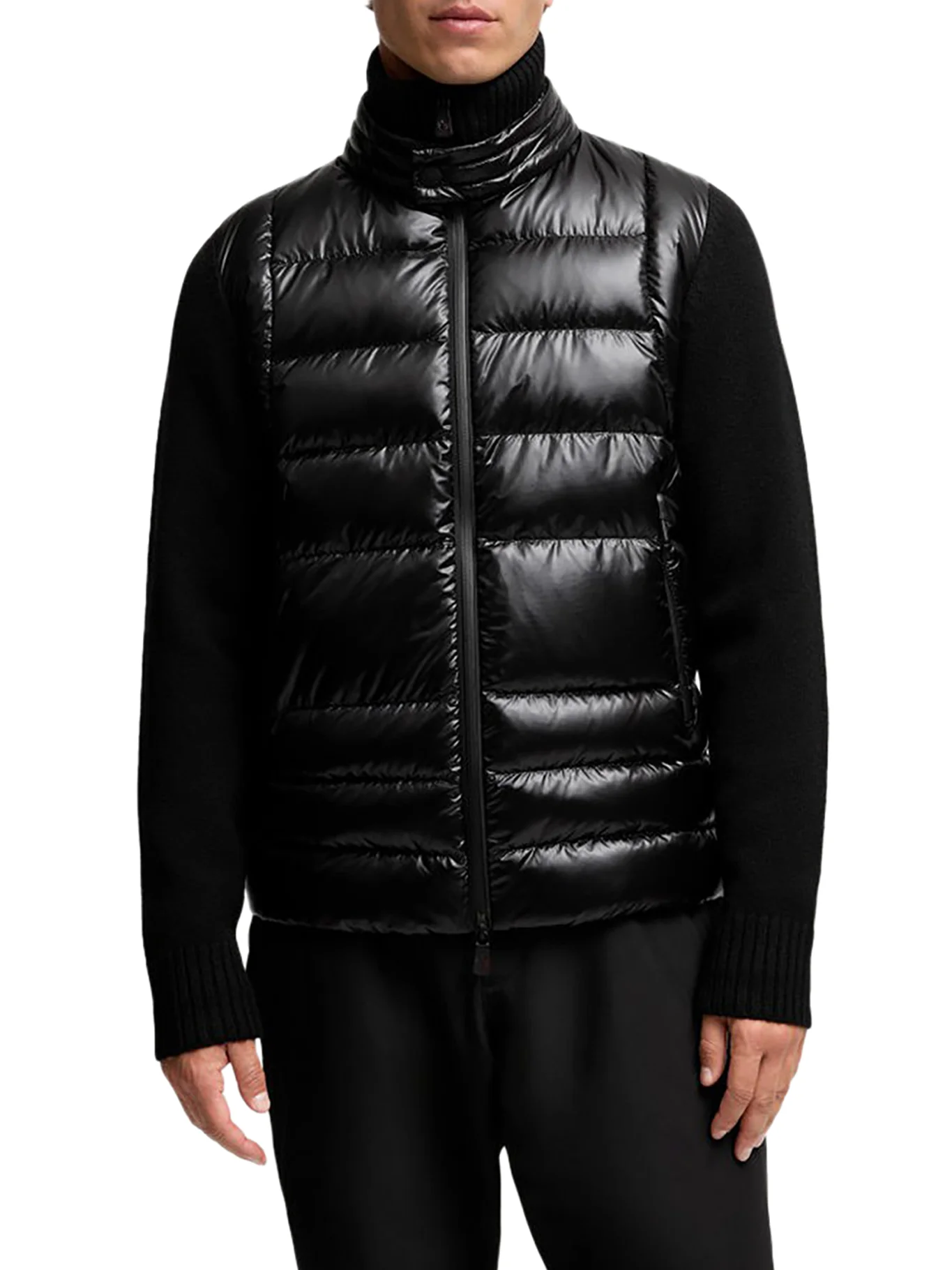 WOOL PADDED CARDIGAN WITH ZIP - Image 3