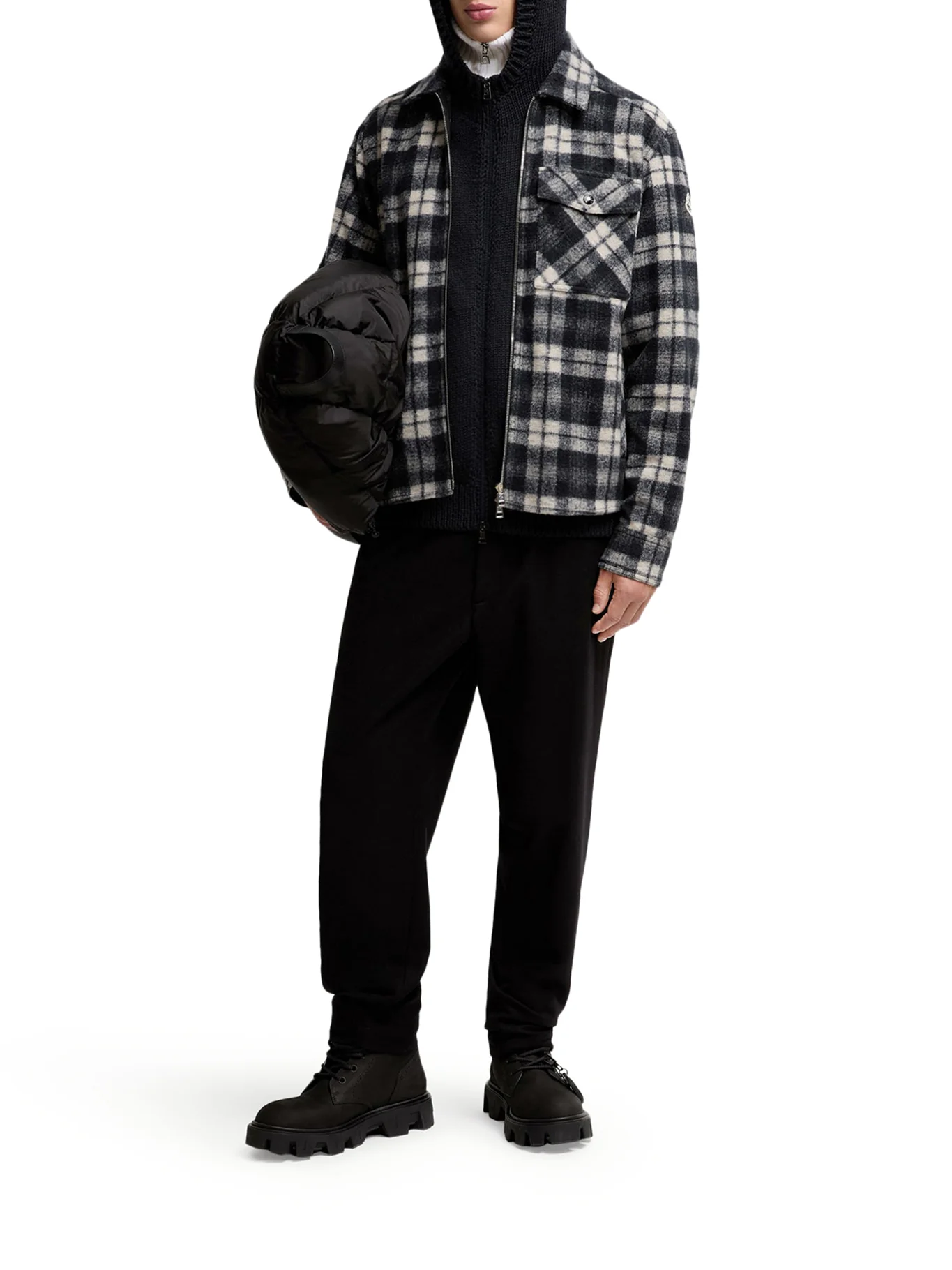 LONG-SLEEVED TARTAN SHIRT - Image 2