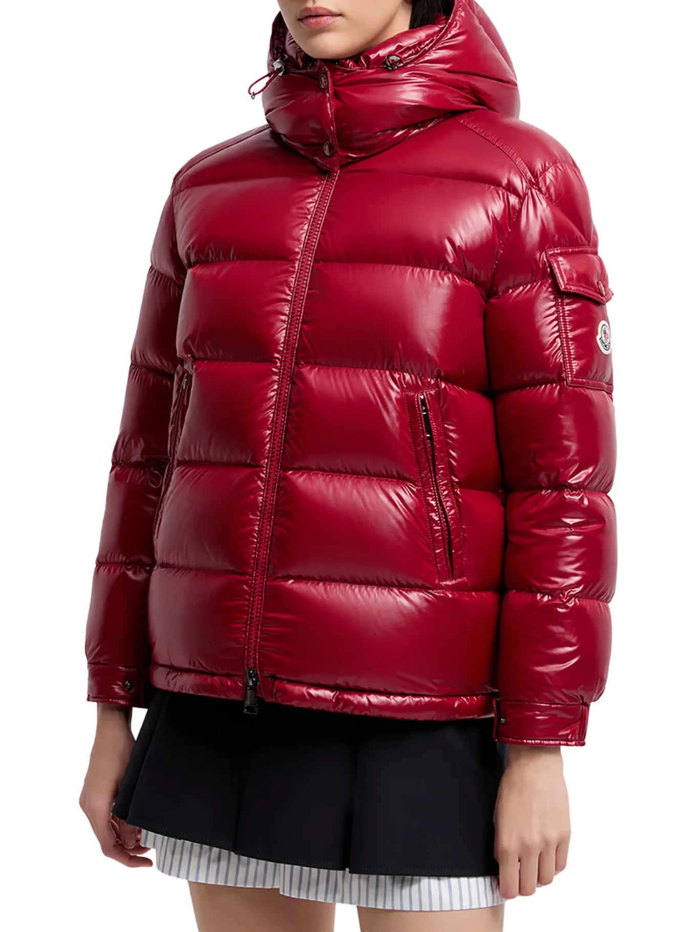 MAIRE SHORT DOWN JACKET WITH HOOD - Image 3