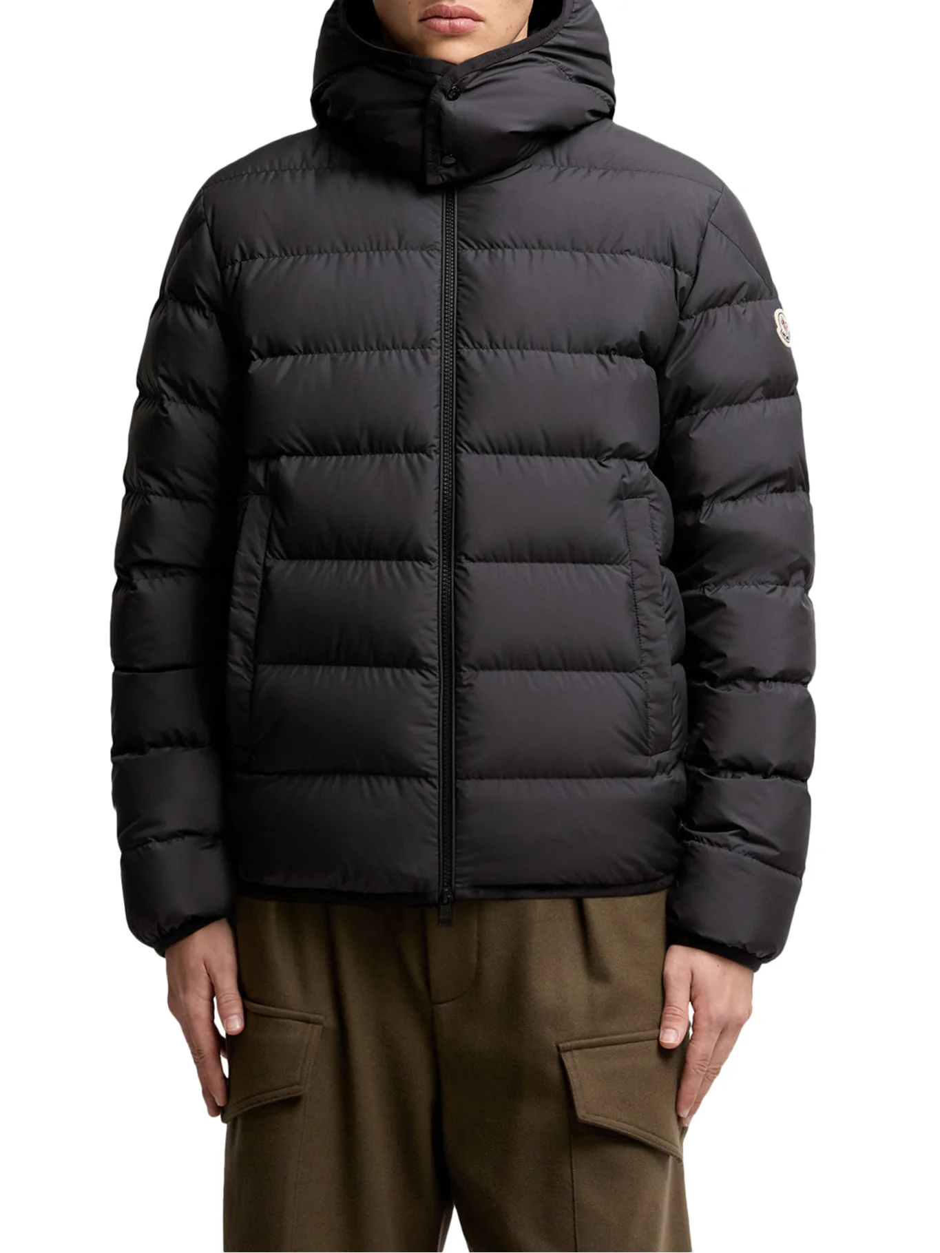 MONTBROCQ SHORT DOWN JACKET WITH HOOD - Image 3