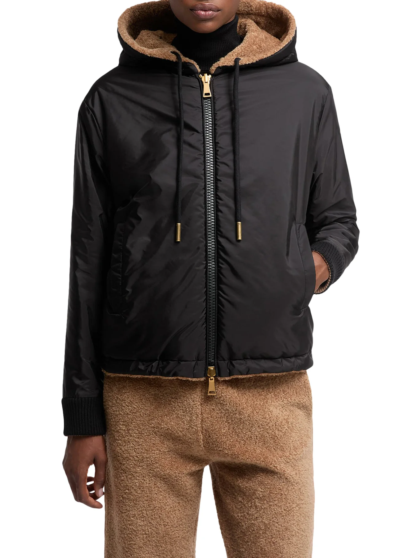 REVERSIBLE PADDED HOODIE - Image 6