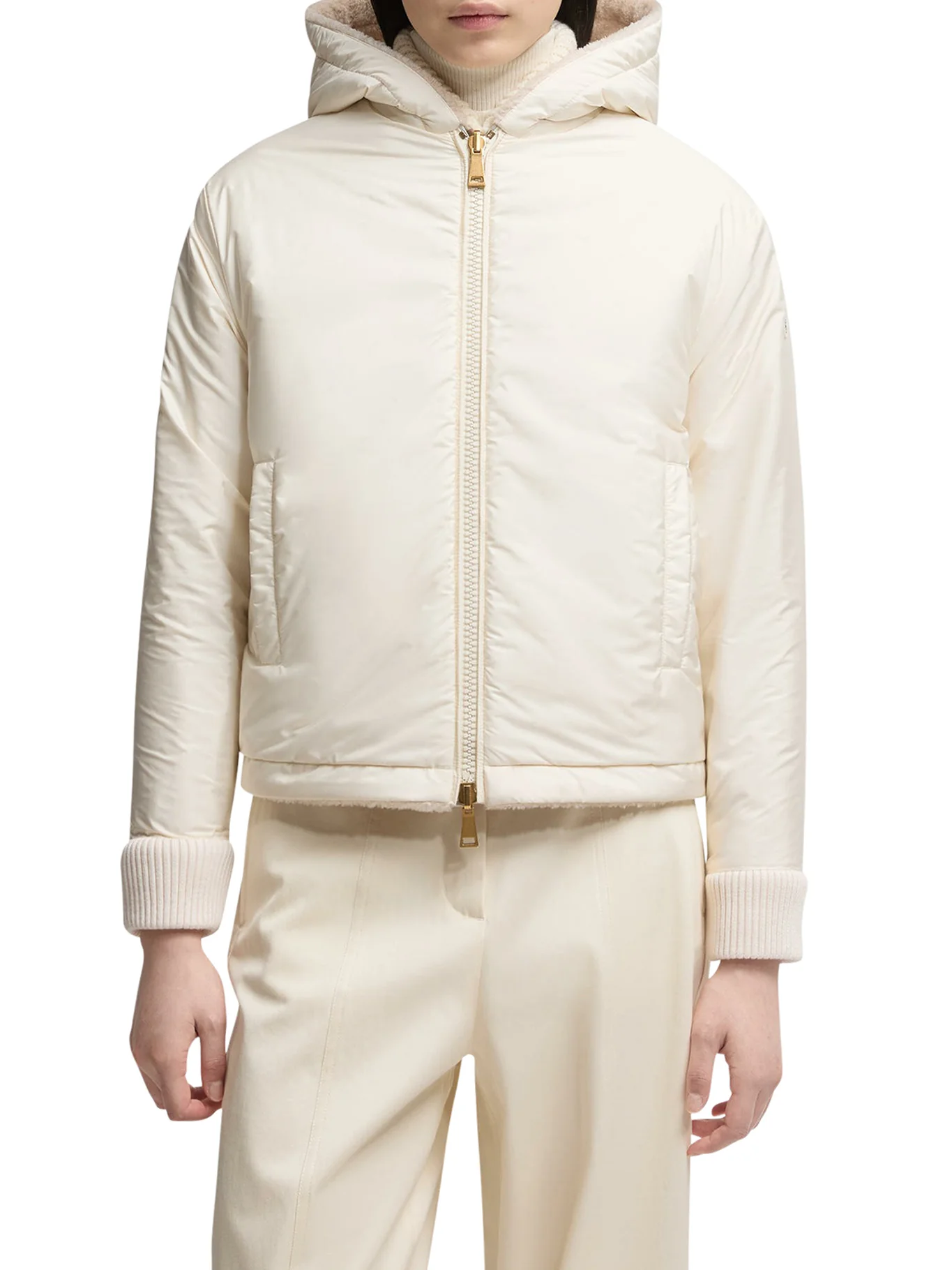 REVERSIBLE PADDED HOODIE - Image 7