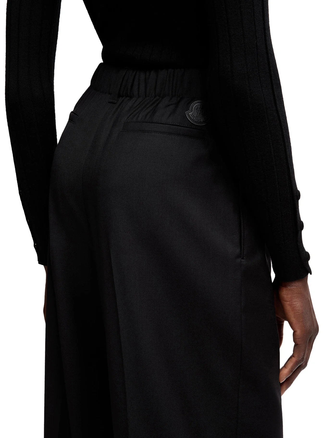 TAILORED WOOL GABARDINE TROUSERS - Image 6