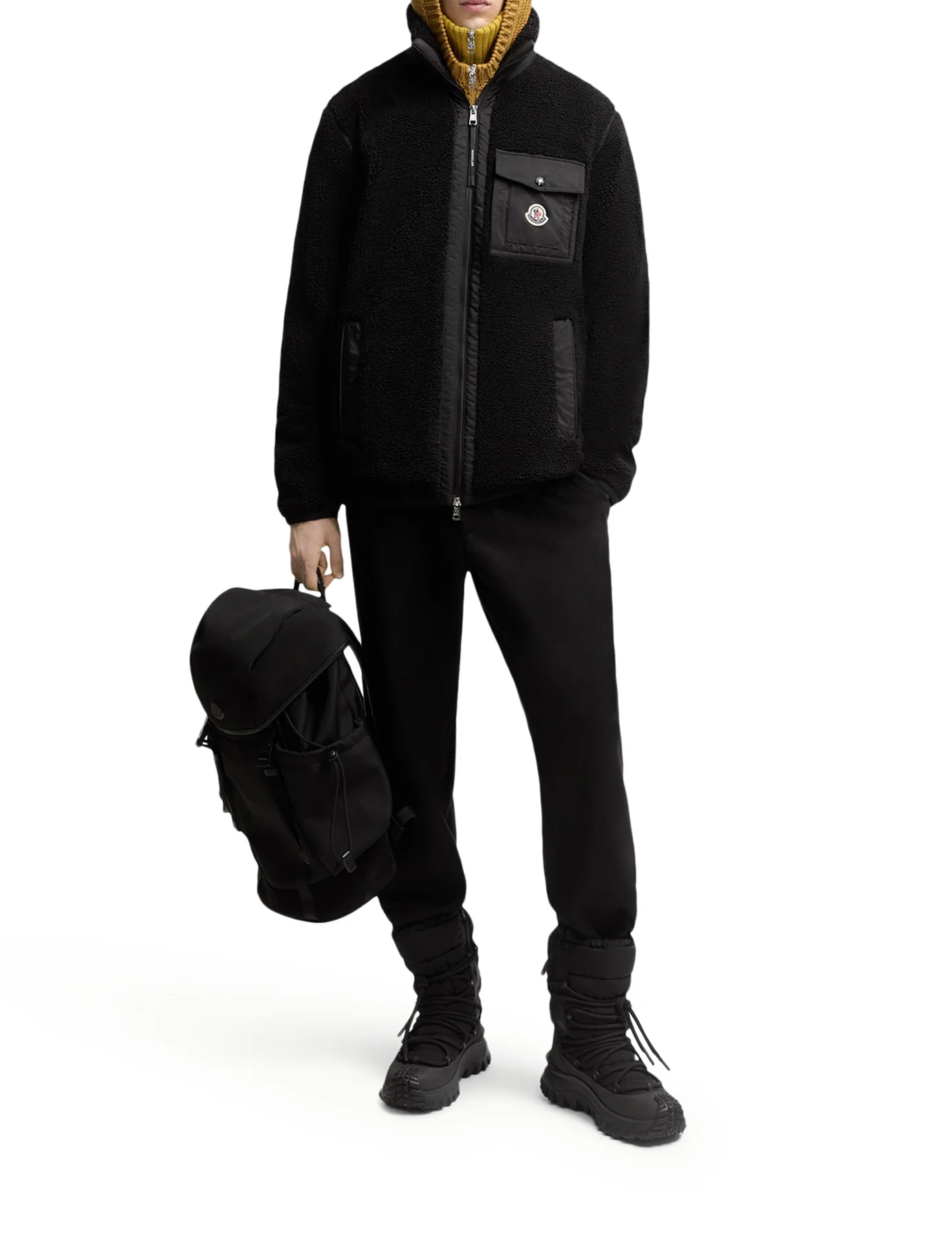 TEDDY-EFFECT FLEECE SWEATSHIRT WITH ZIP AND POCKET - Image 2