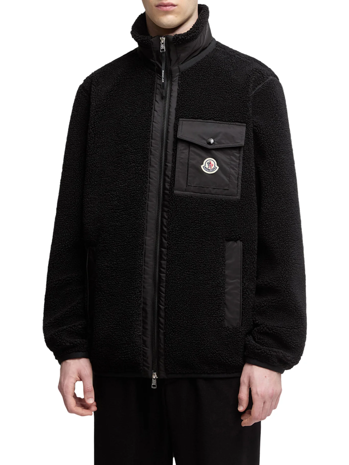TEDDY-EFFECT FLEECE SWEATSHIRT WITH ZIP AND POCKET - Image 3