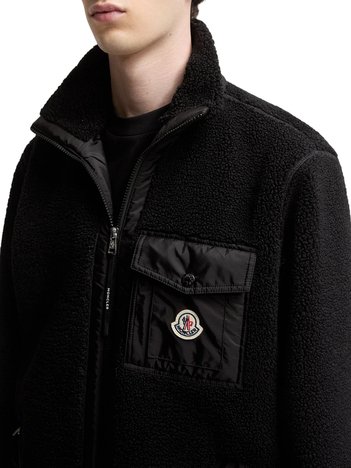 TEDDY-EFFECT FLEECE SWEATSHIRT WITH ZIP AND POCKET - Image 5