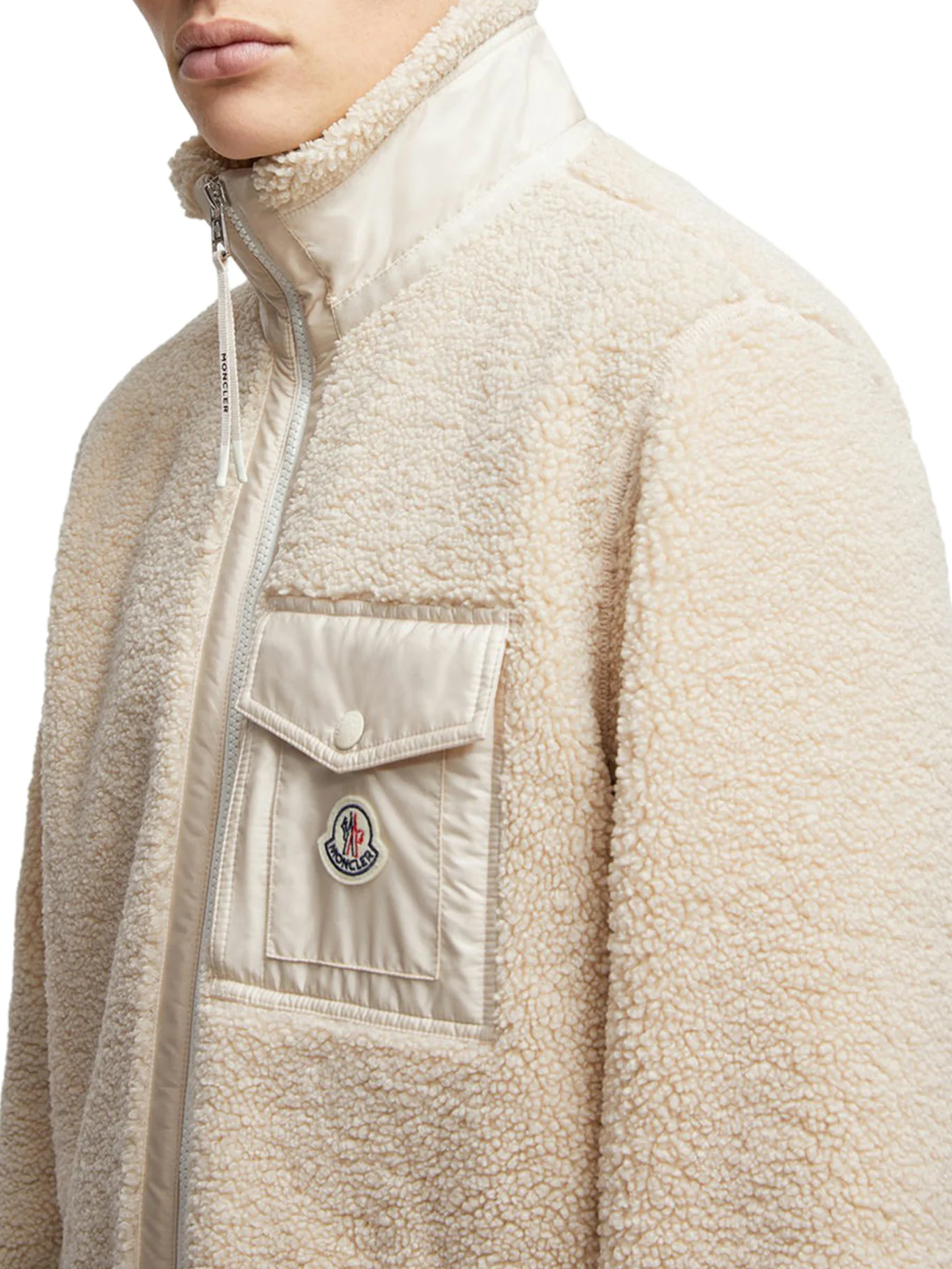 TEDDY-EFFECT FLEECE SWEATSHIRT WITH ZIP AND POCKET - Image 5
