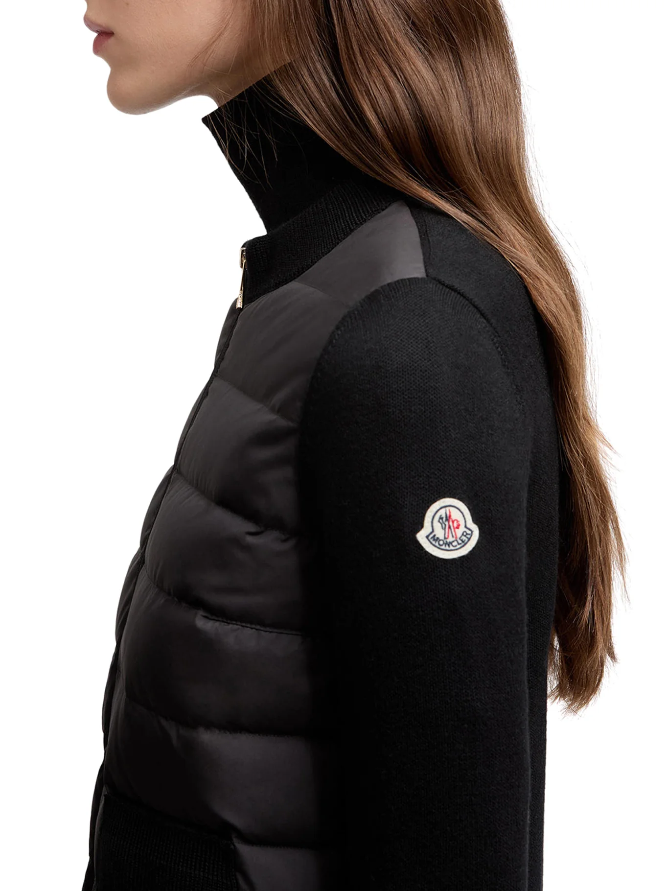WOOL PADDED CARDIGAN WITH ZIP - Image 6