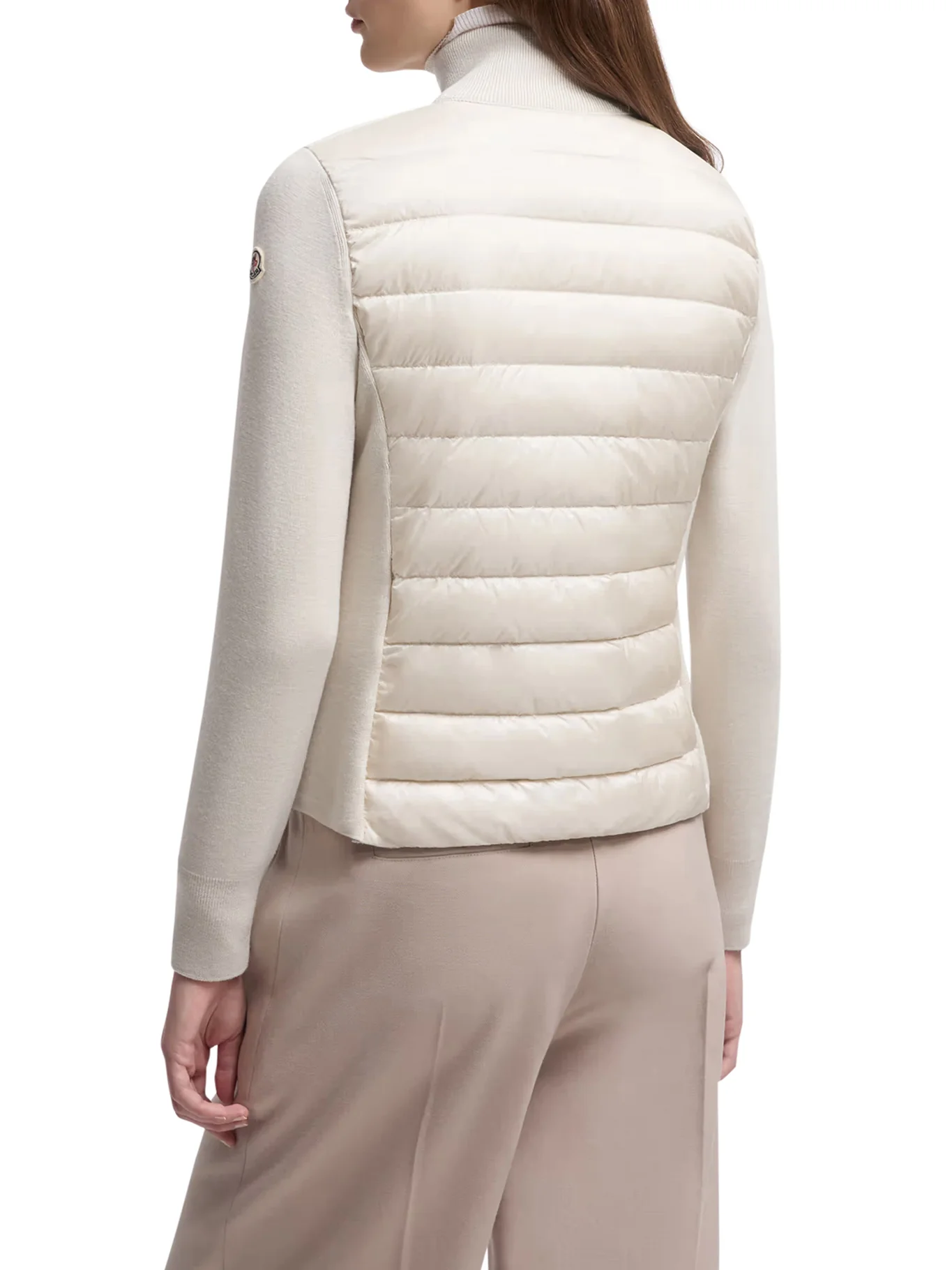 WOOL PADDED CARDIGAN WITH ZIP - Image 4