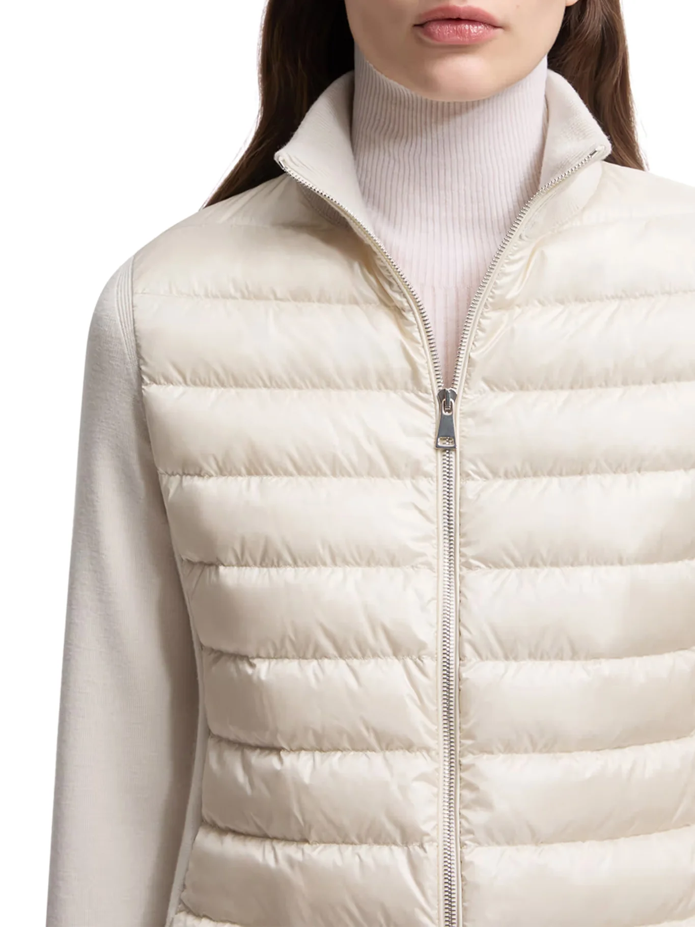 WOOL PADDED CARDIGAN WITH ZIP - Image 6