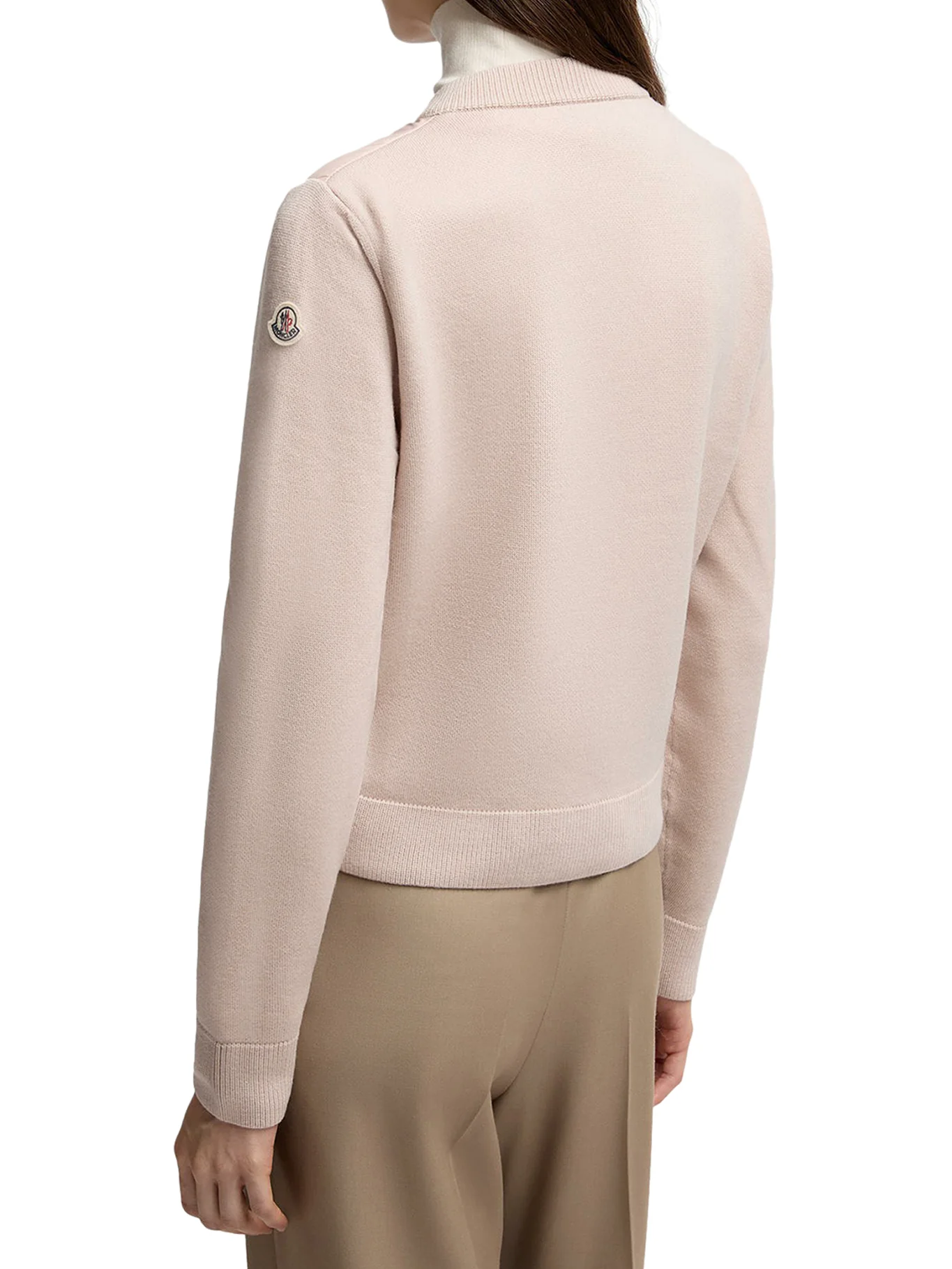 WOOL PADDED CARDIGAN WITH ZIP - Image 4