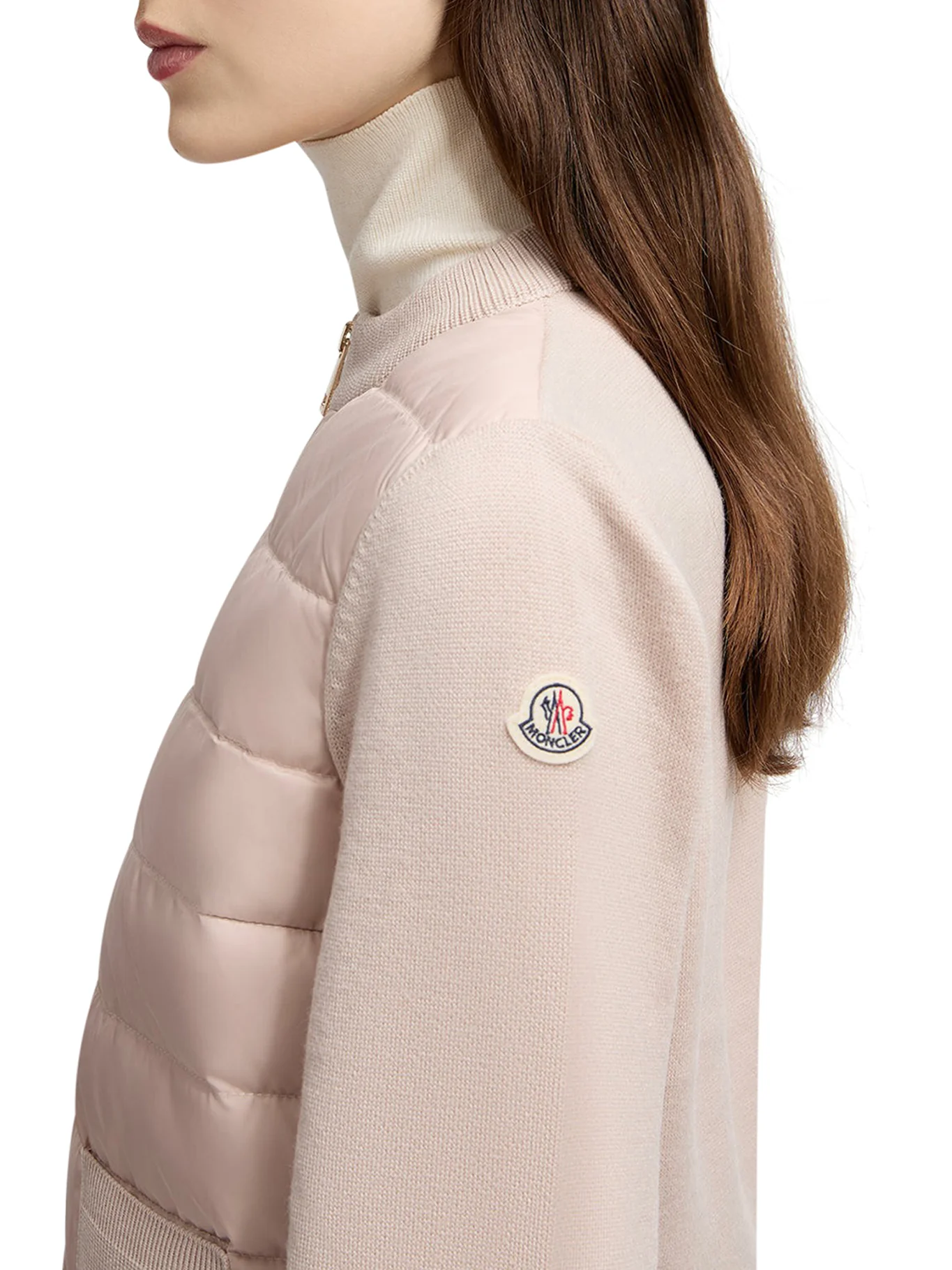 WOOL PADDED CARDIGAN WITH ZIP - Image 5