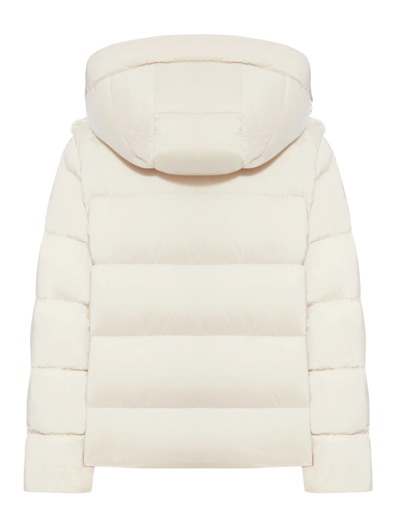 PADDED DOWN JACKET WITH FUR DESIGN - Image 2
