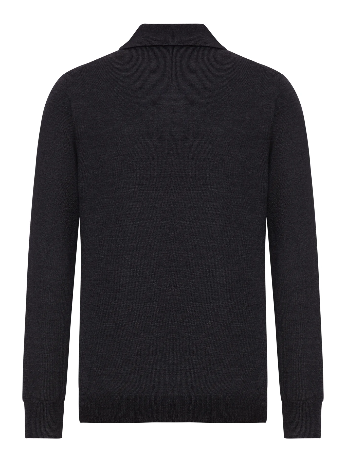WOOL ZIP-UP POLO - Image 2