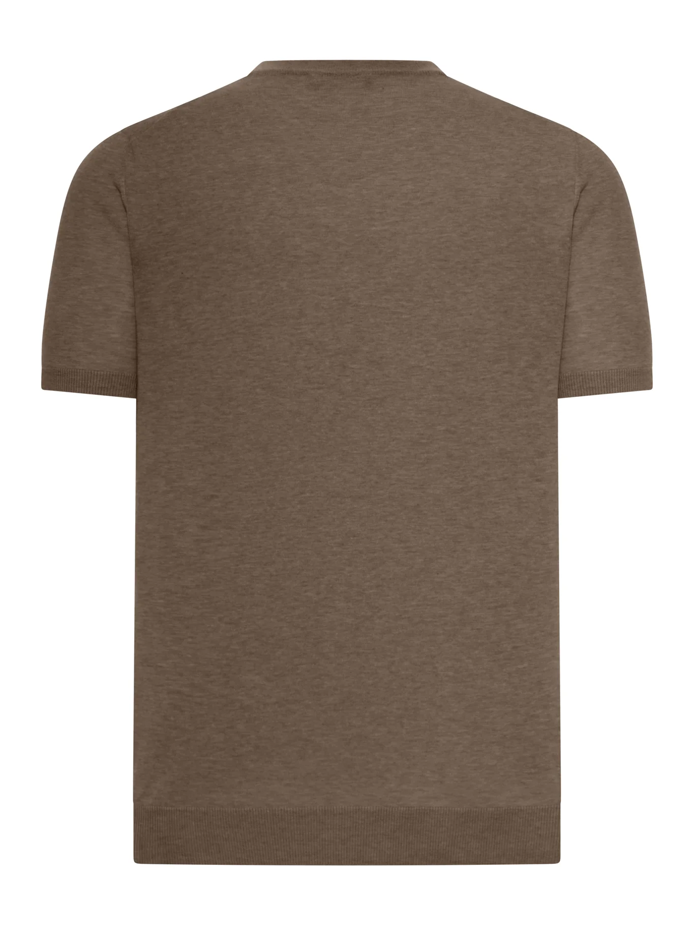 CREW NECK COTTON KNITTED T-SHIRT - Image 2