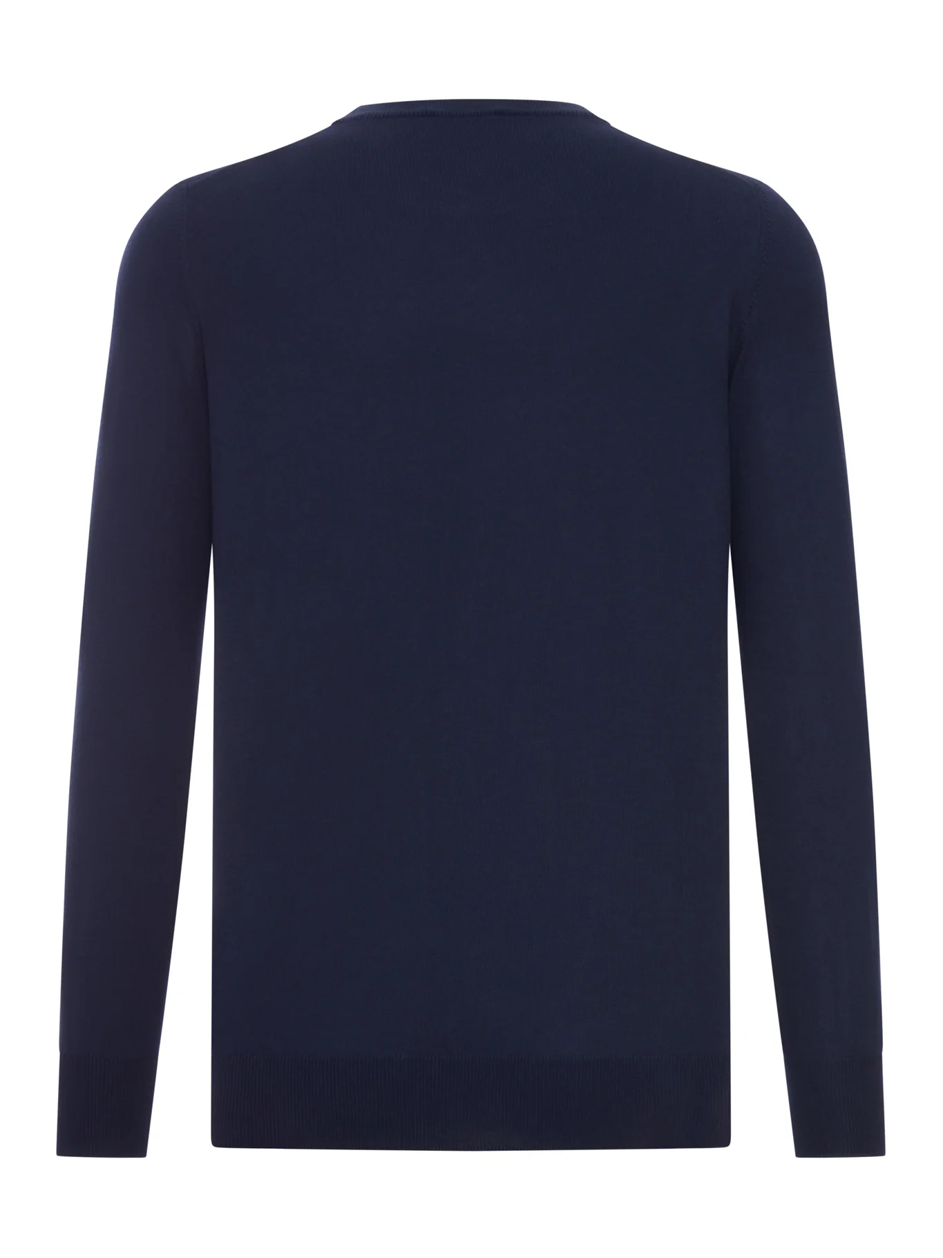 CREW NECK LONG SLEEVED COTTON KNITTED T-SHIRT - Image 2