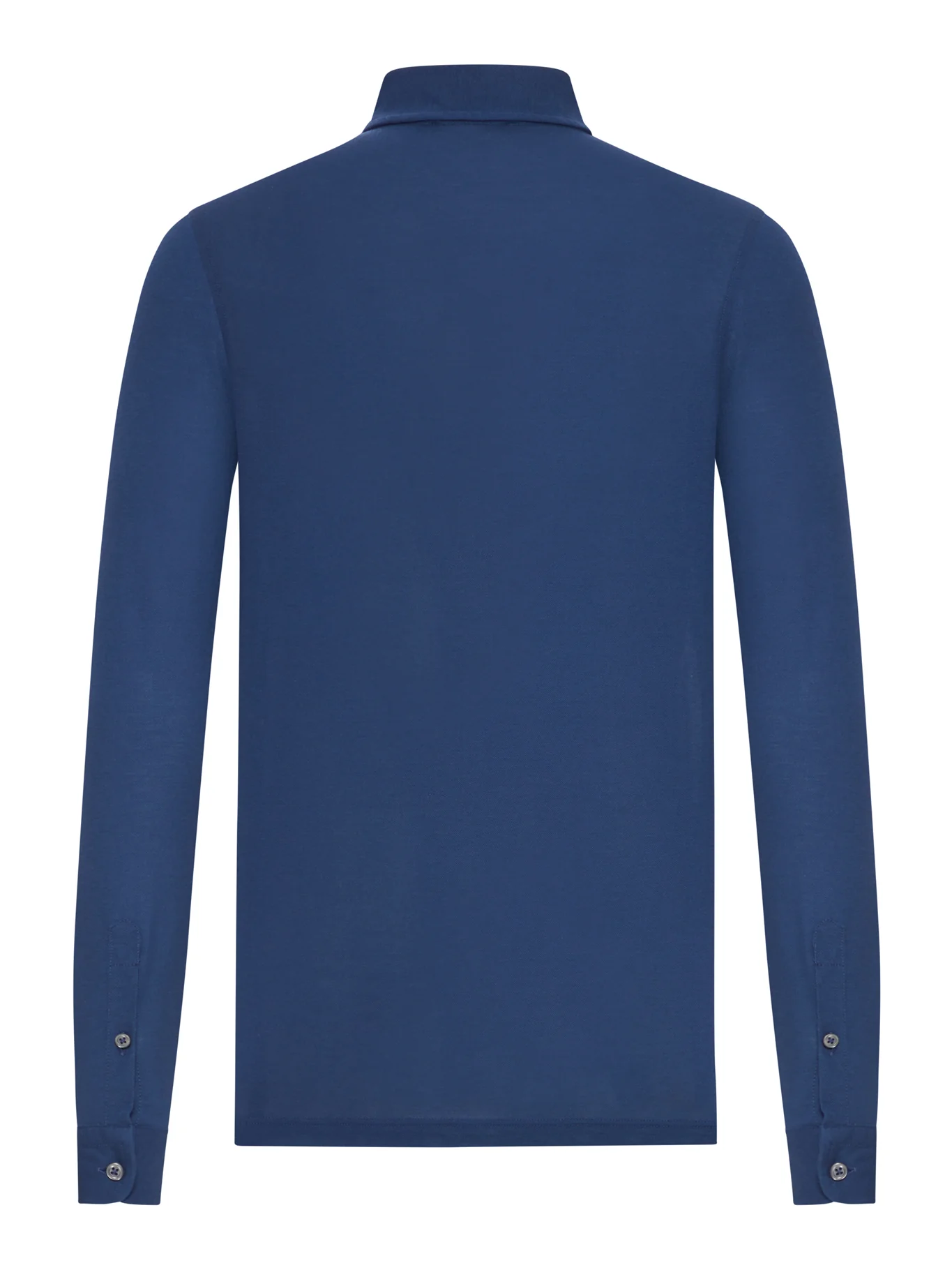 LONG-SLEEVED POLO SHIRT IN LIGHTWEIGHT COTTON - Image 2