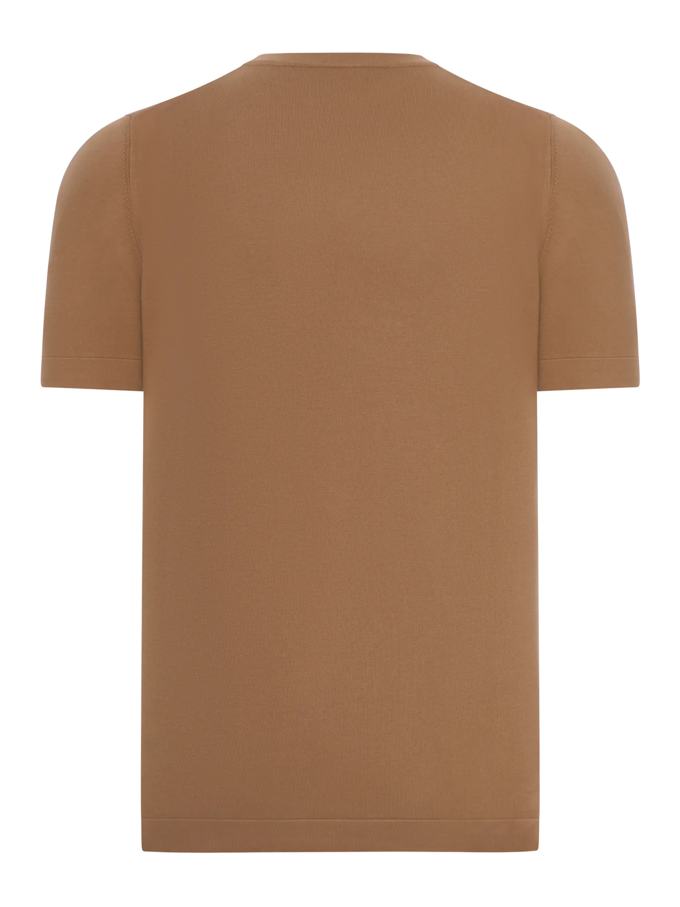 SHORT-SLEEVED COTTON KNITTED T-SHIRT - Image 2