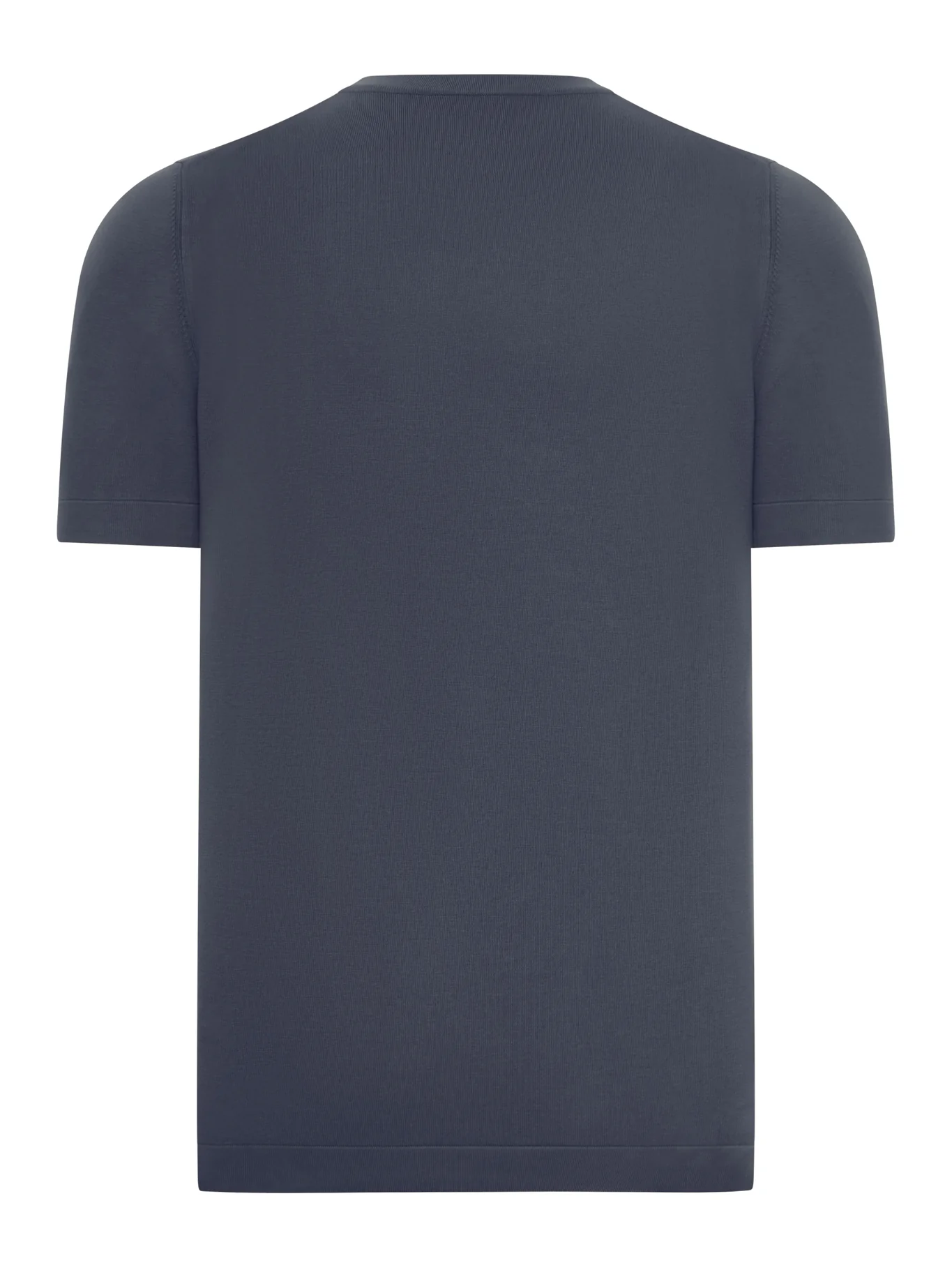 SHORT-SLEEVED COTTON KNITTED T-SHIRT - Image 2
