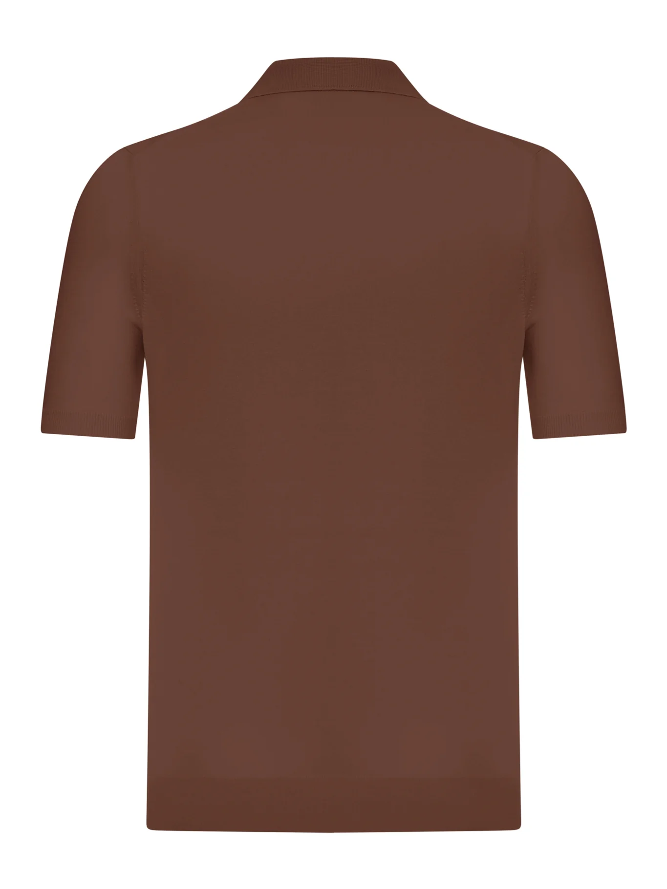 SILK V-NECK POLO SHIRT - Image 2