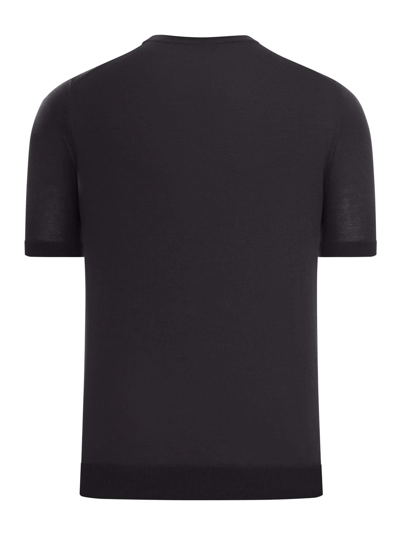 CREW NECK COTTON KNITTED T-SHIRT - Image 2