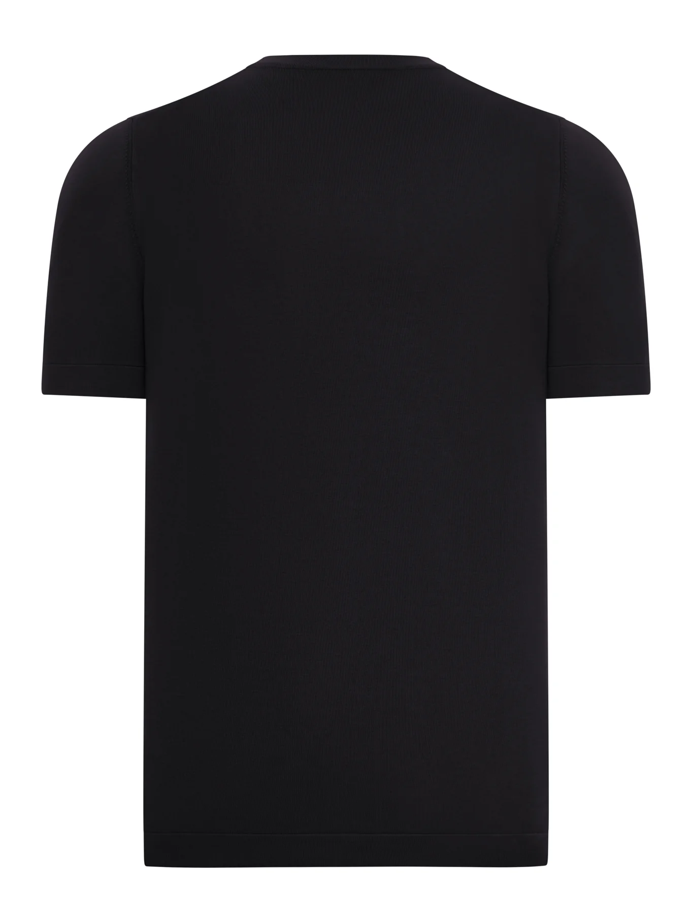 SHORT-SLEEVED COTTON KNITTED T-SHIRT - Image 2